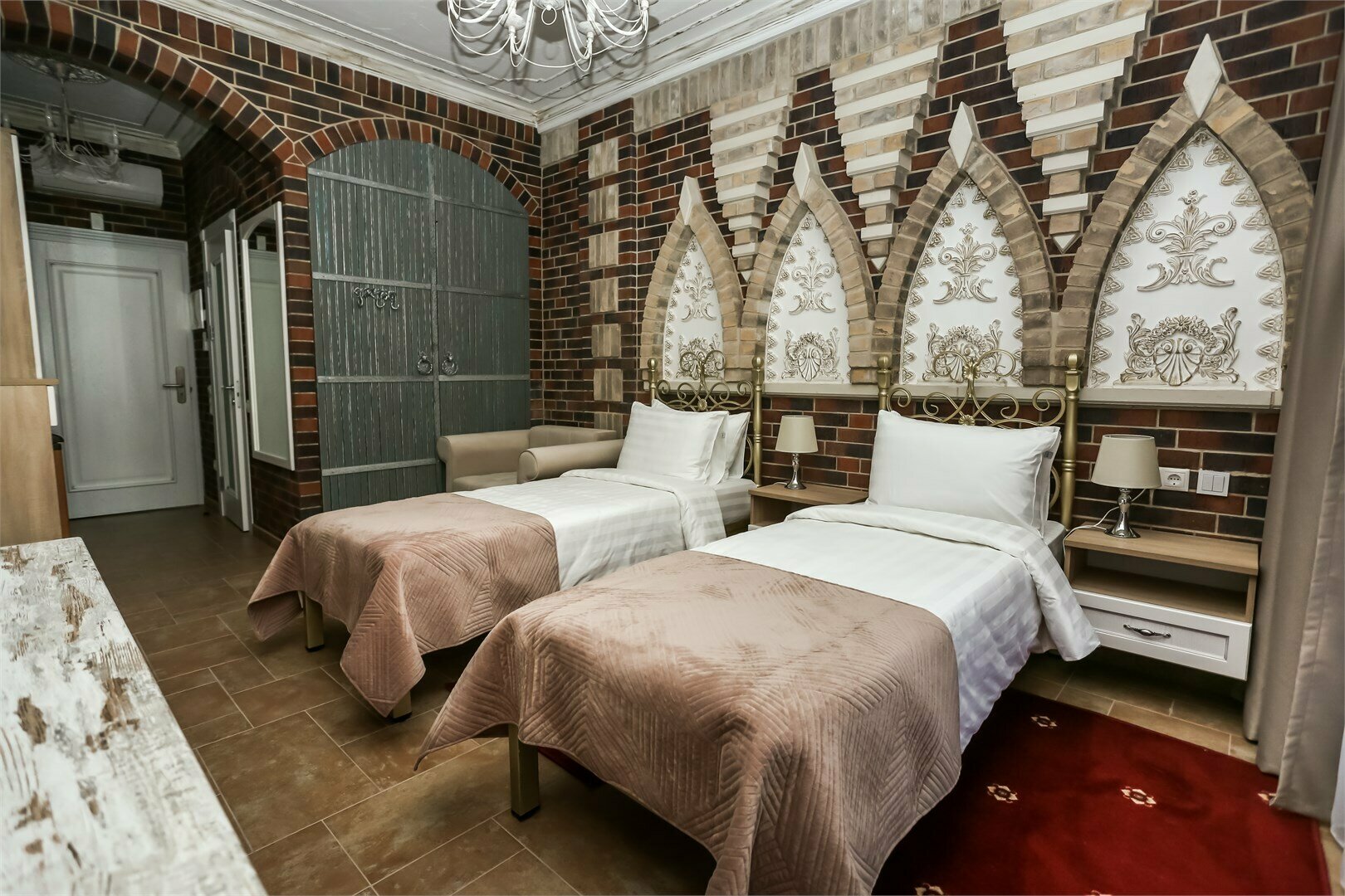 Двухместный номер с 1 кроватью и балконом