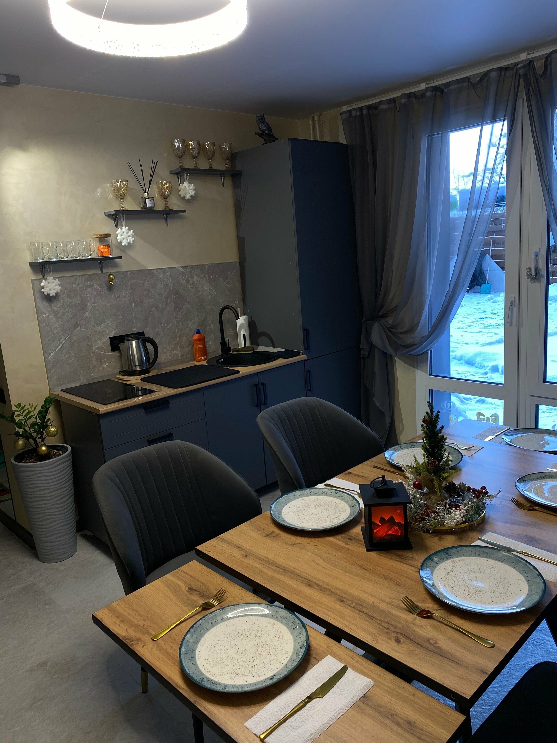 Коттедж с видом на лес