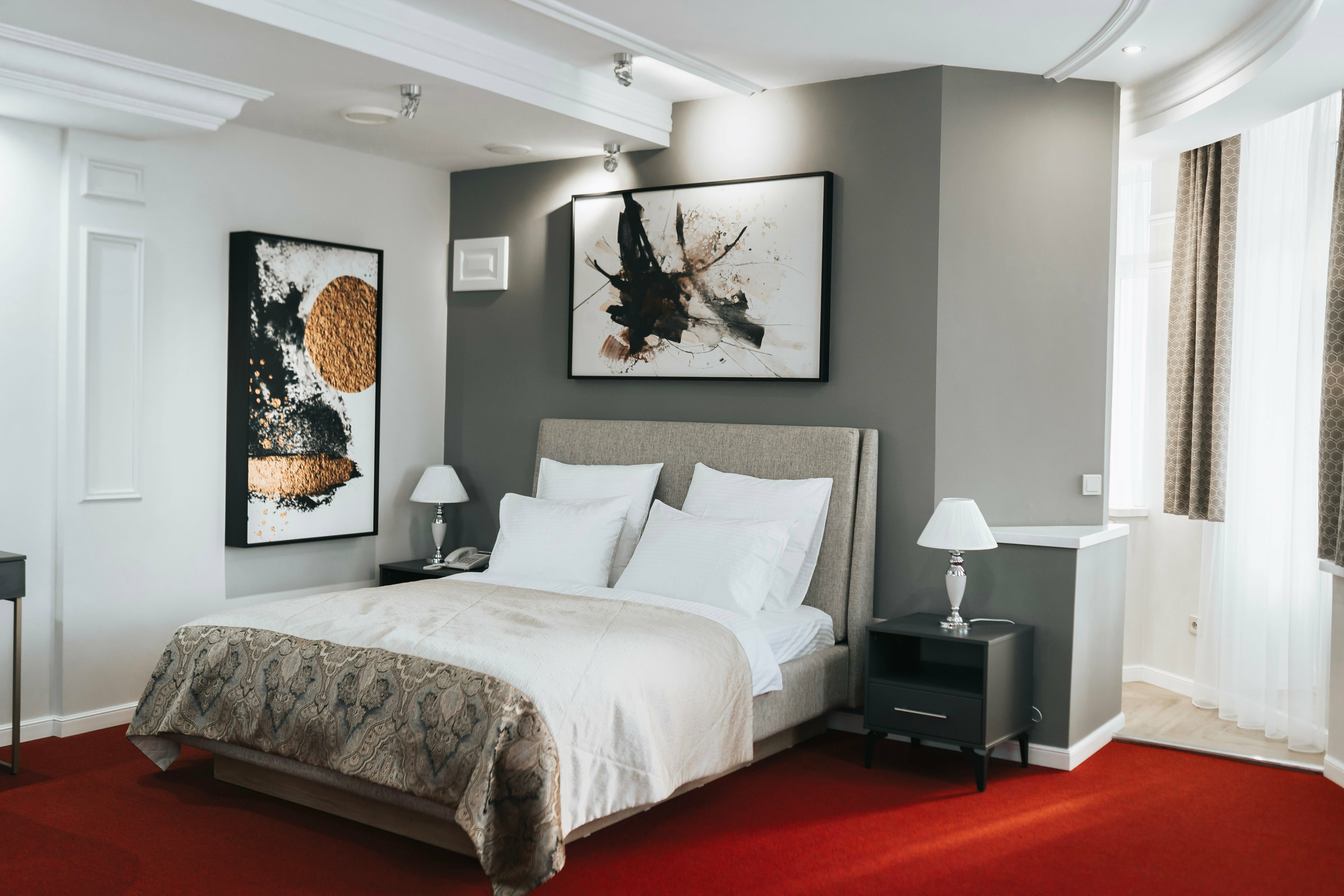 Люкс с кроватью размера «king-size» и видом на море