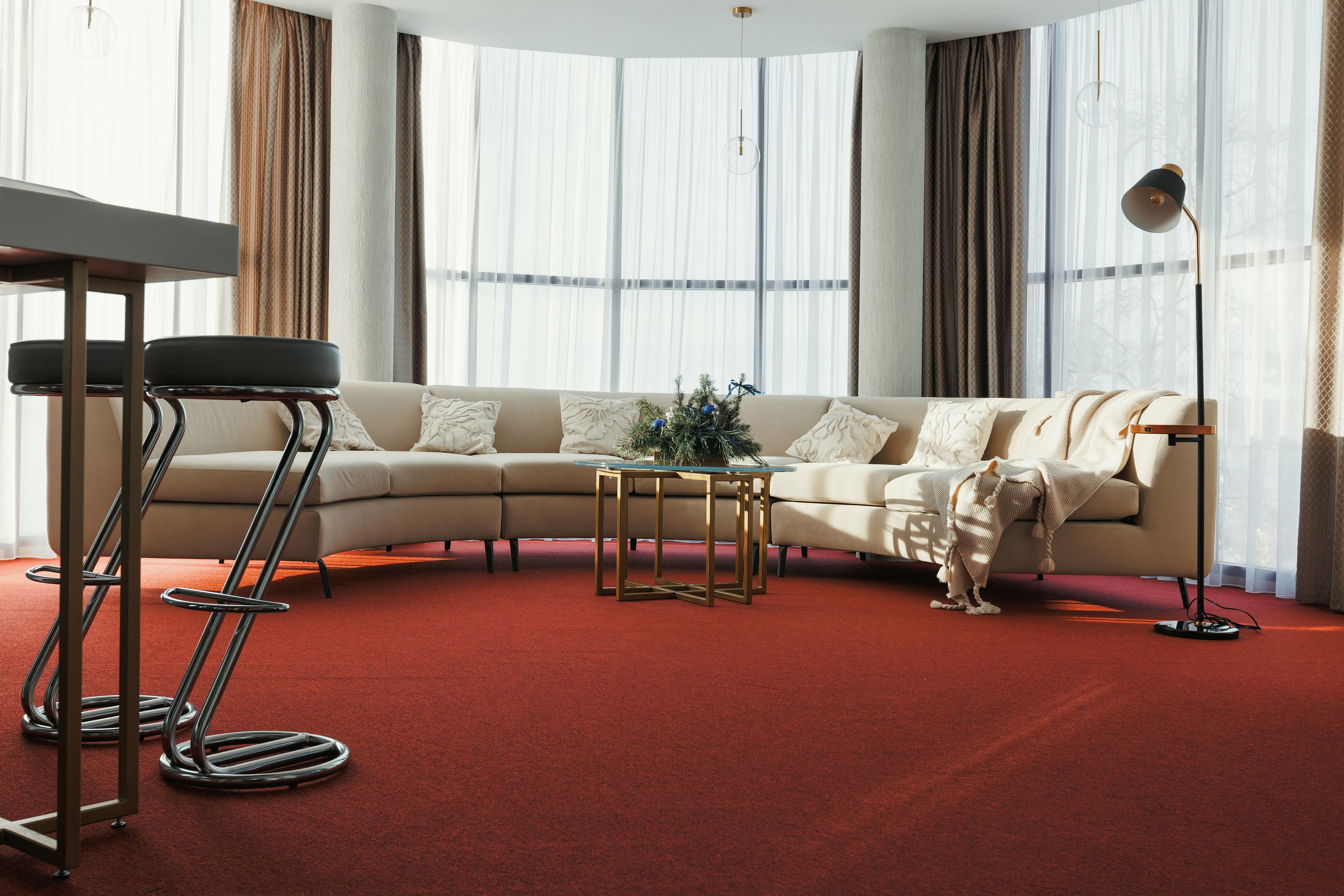 Люкс с кроватью размера «king-size» и видом на море