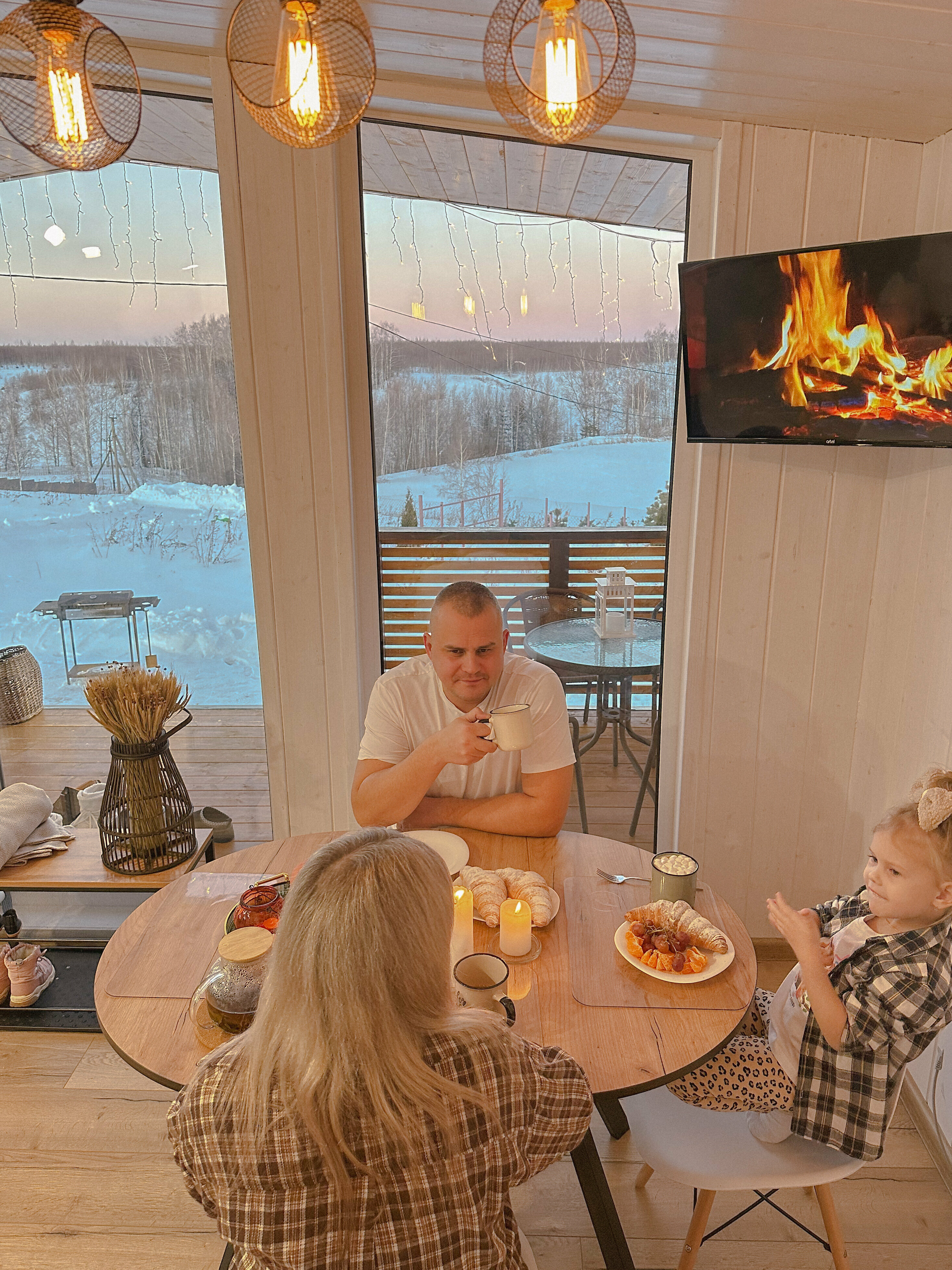 Дом с видом на озеро