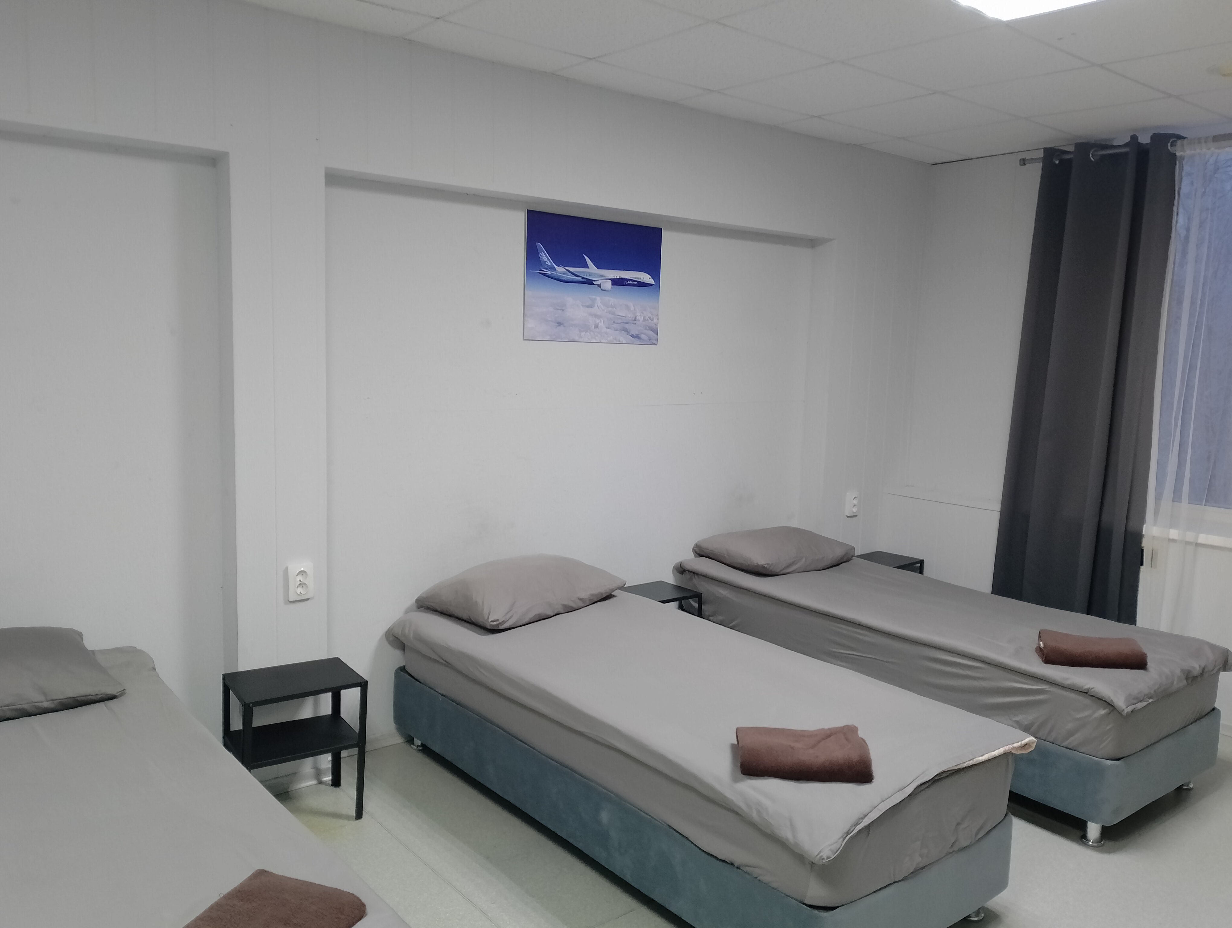 Койко-место в смешанном четырехместном номере  "Эконом"