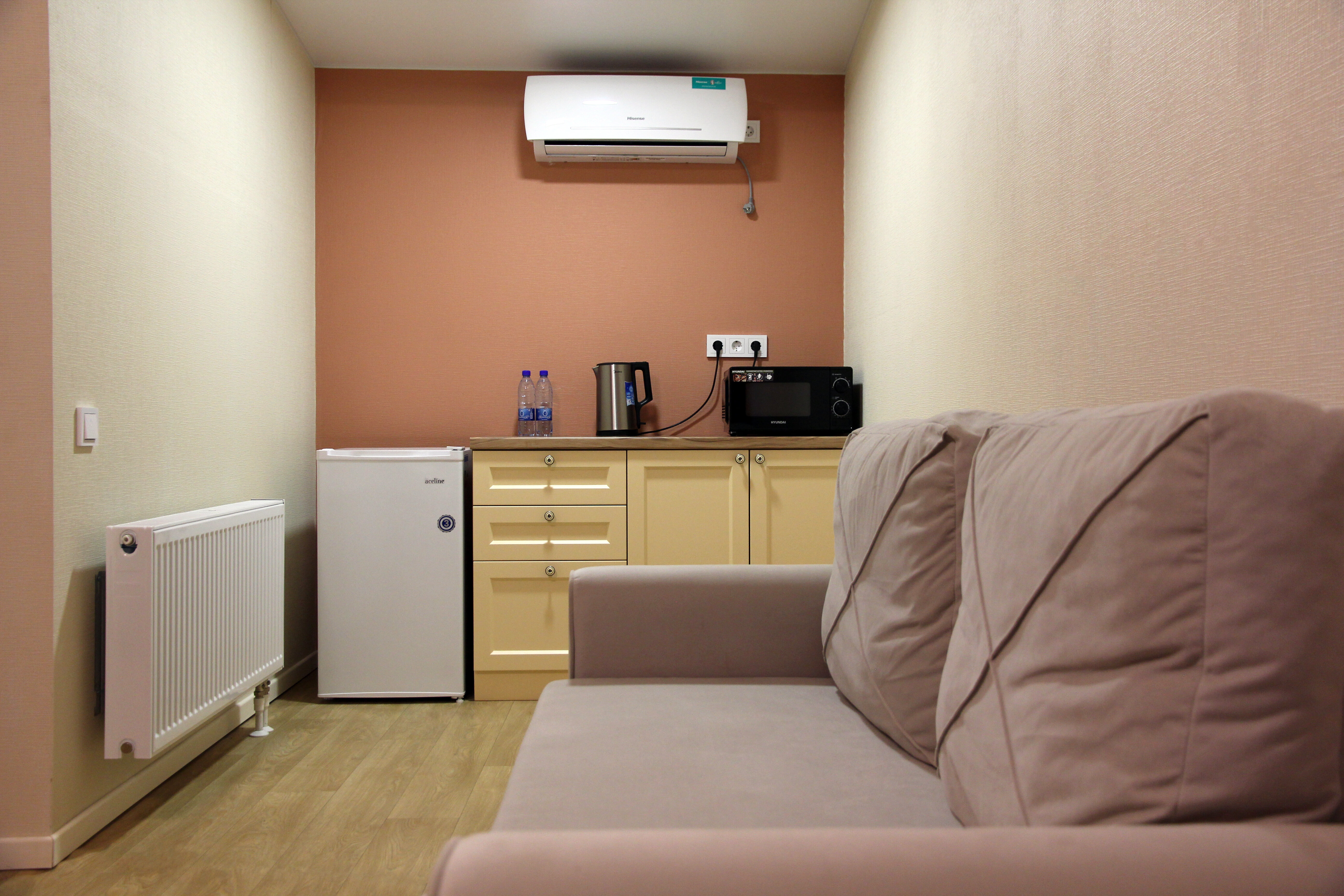 Улучшенный номер с кроватью размера «queen-size»