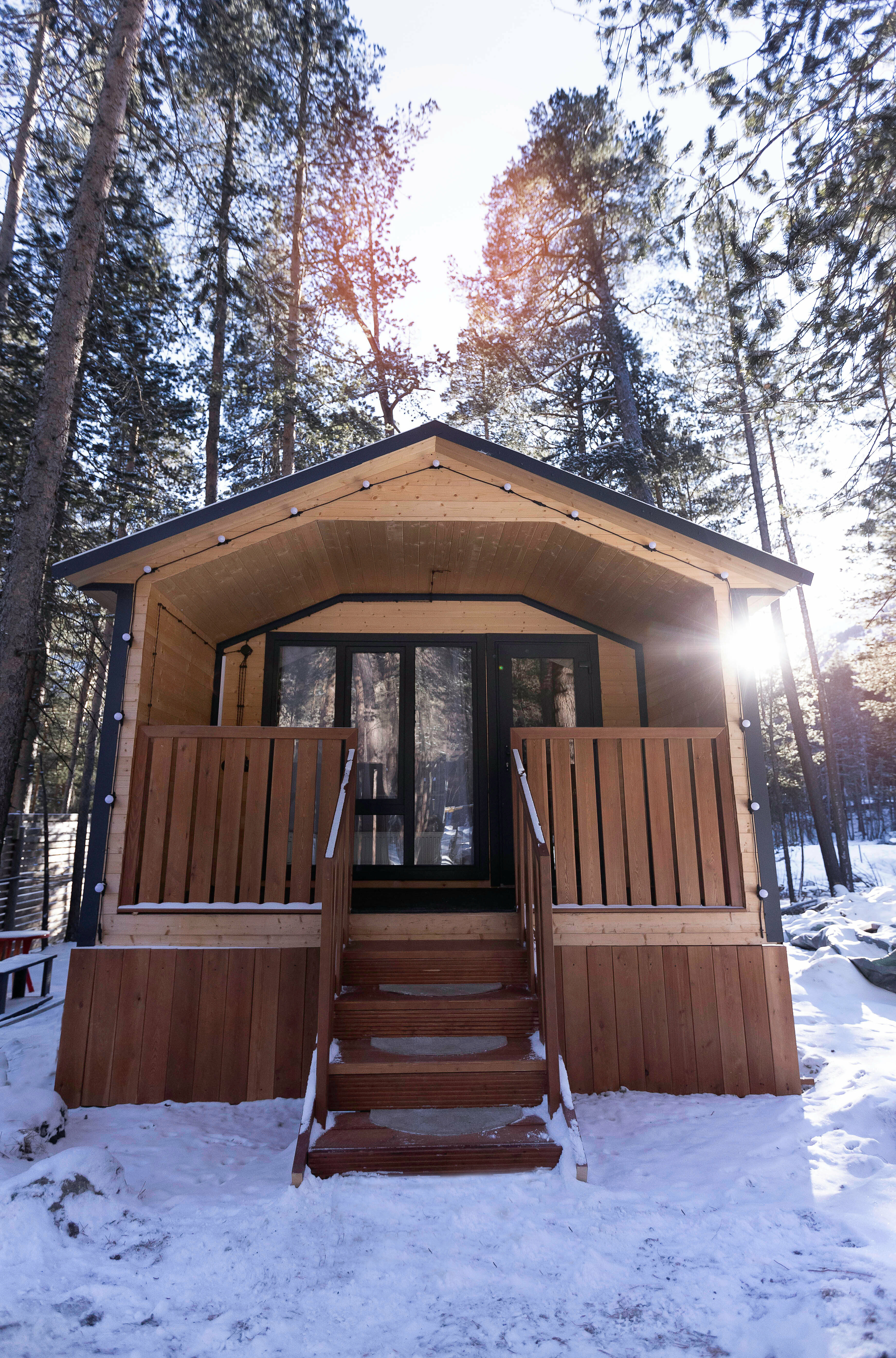 Шале с 1 спальней