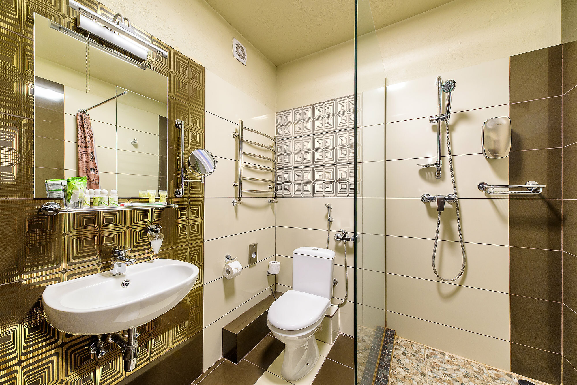 Двухместный номер с 1 кроватью и балконом