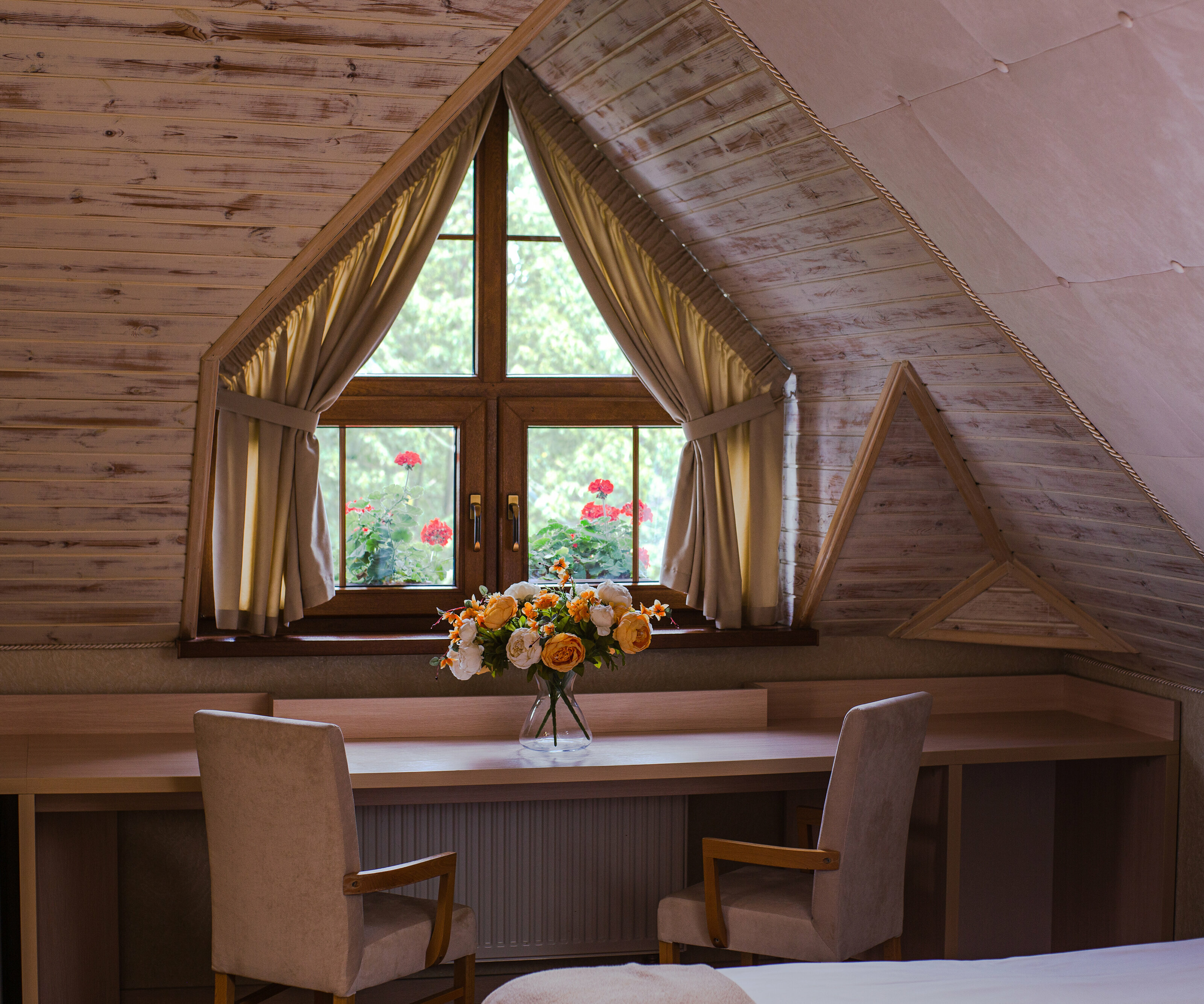 Двухместный номер "Ванильное небо" (мансарда)