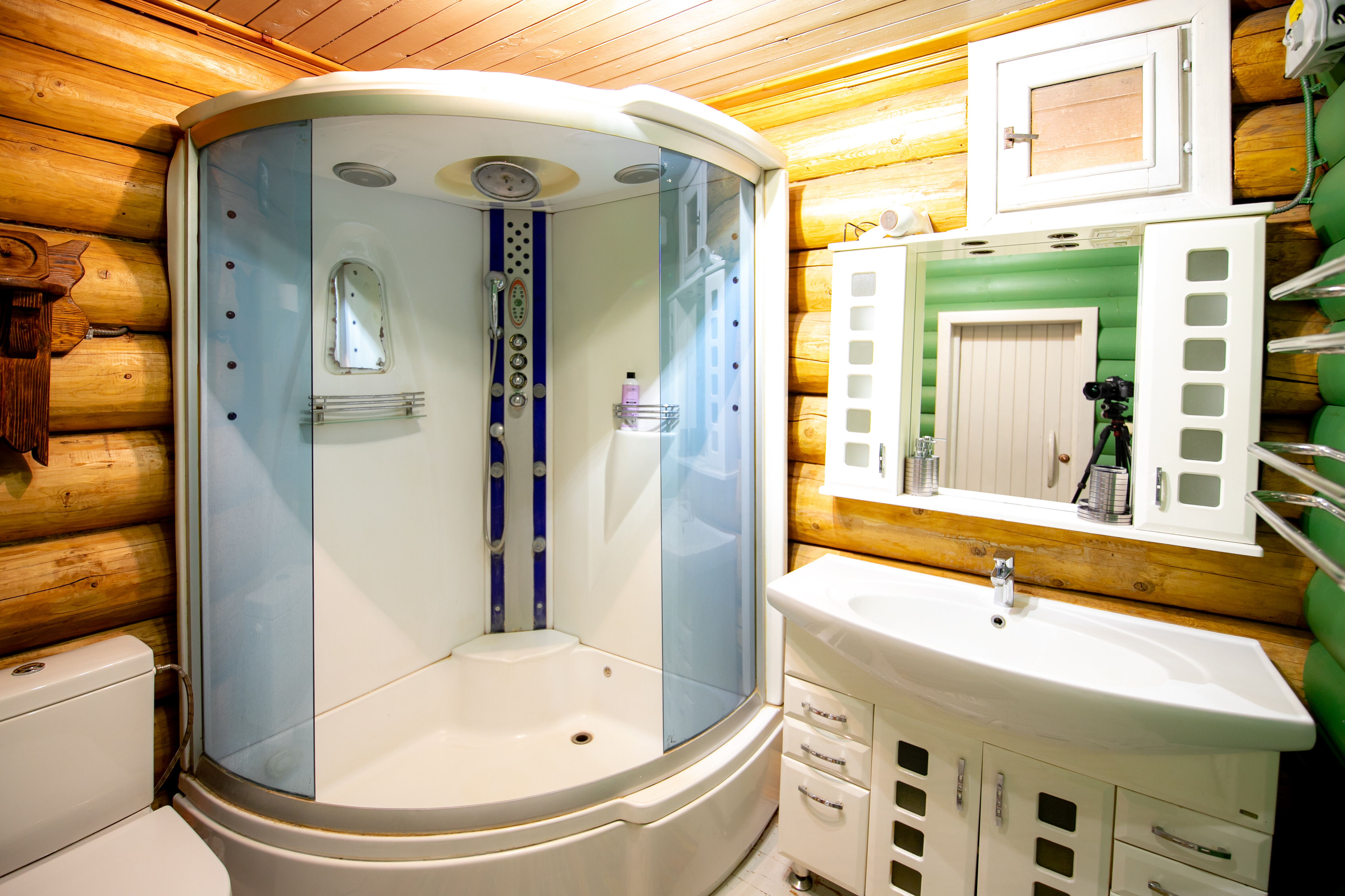 Шале Баня и SPA «Яблоневый Сад Барыбинo»  (баня и уличная джакузи в стоимости)