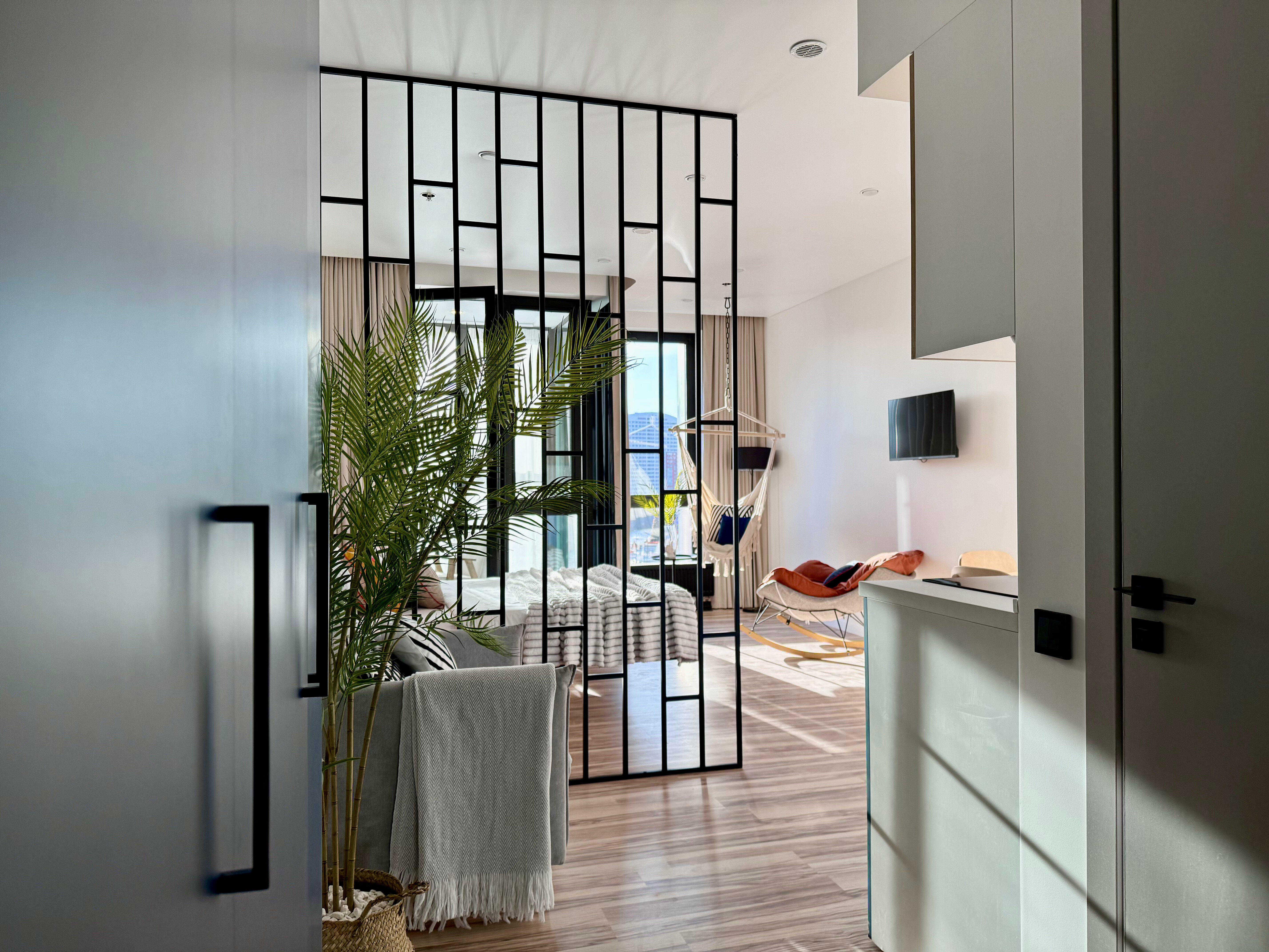 Номер-студия Делюкс с кроватью размера «queen-size»