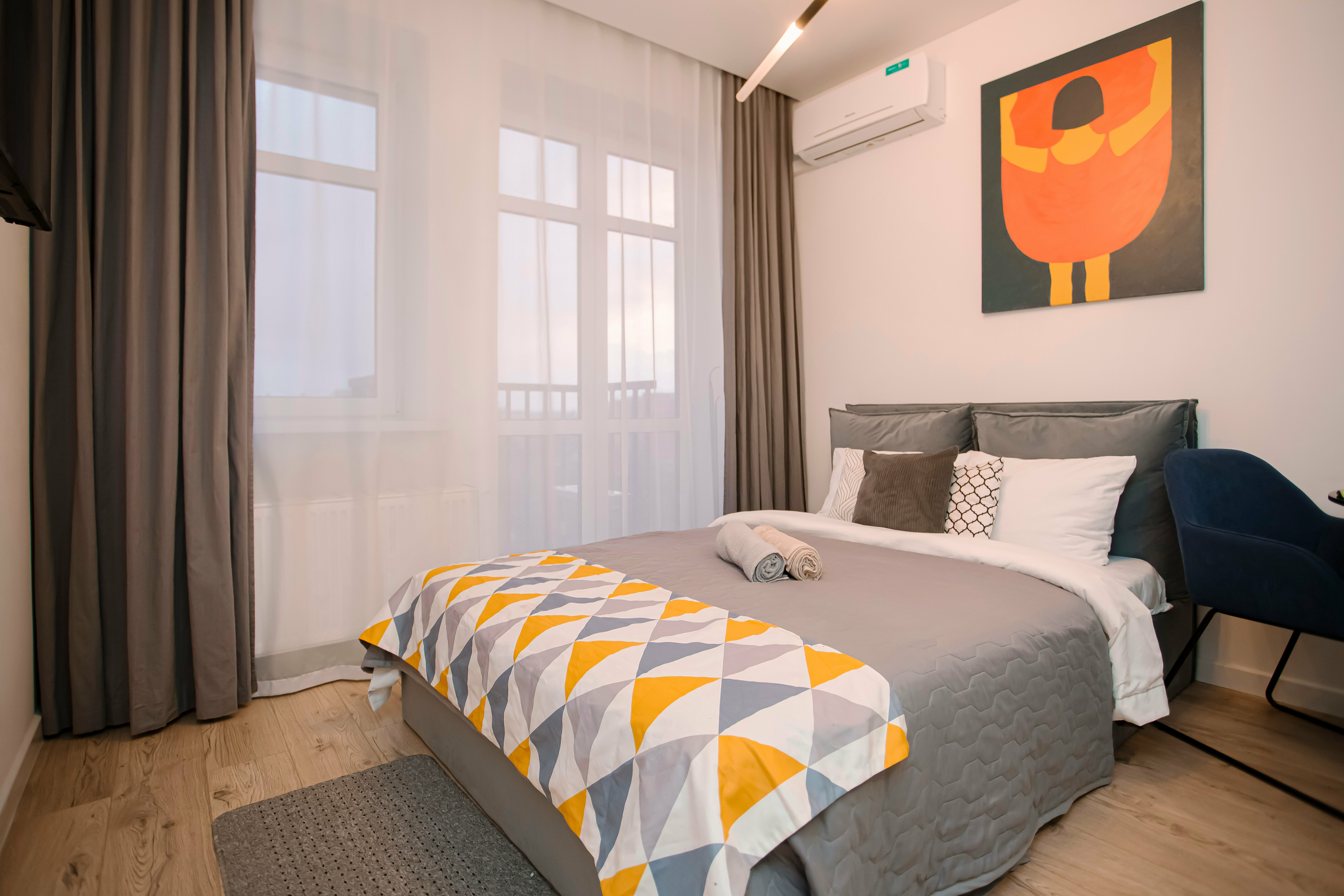 Большой двухместный номер с 1 кроватью