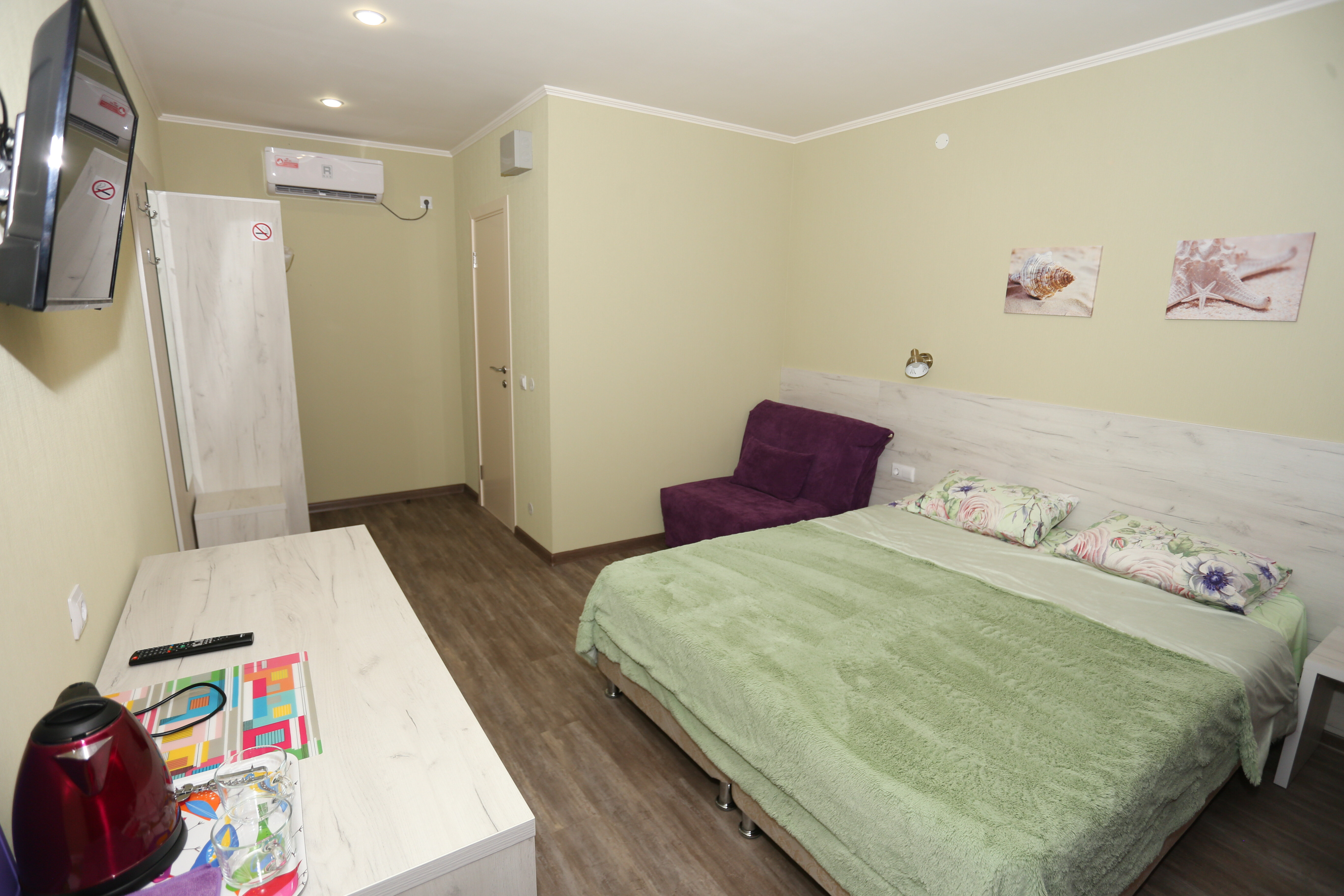 Двухместный номер с 1 кроватью или 2 отдельными кроватями