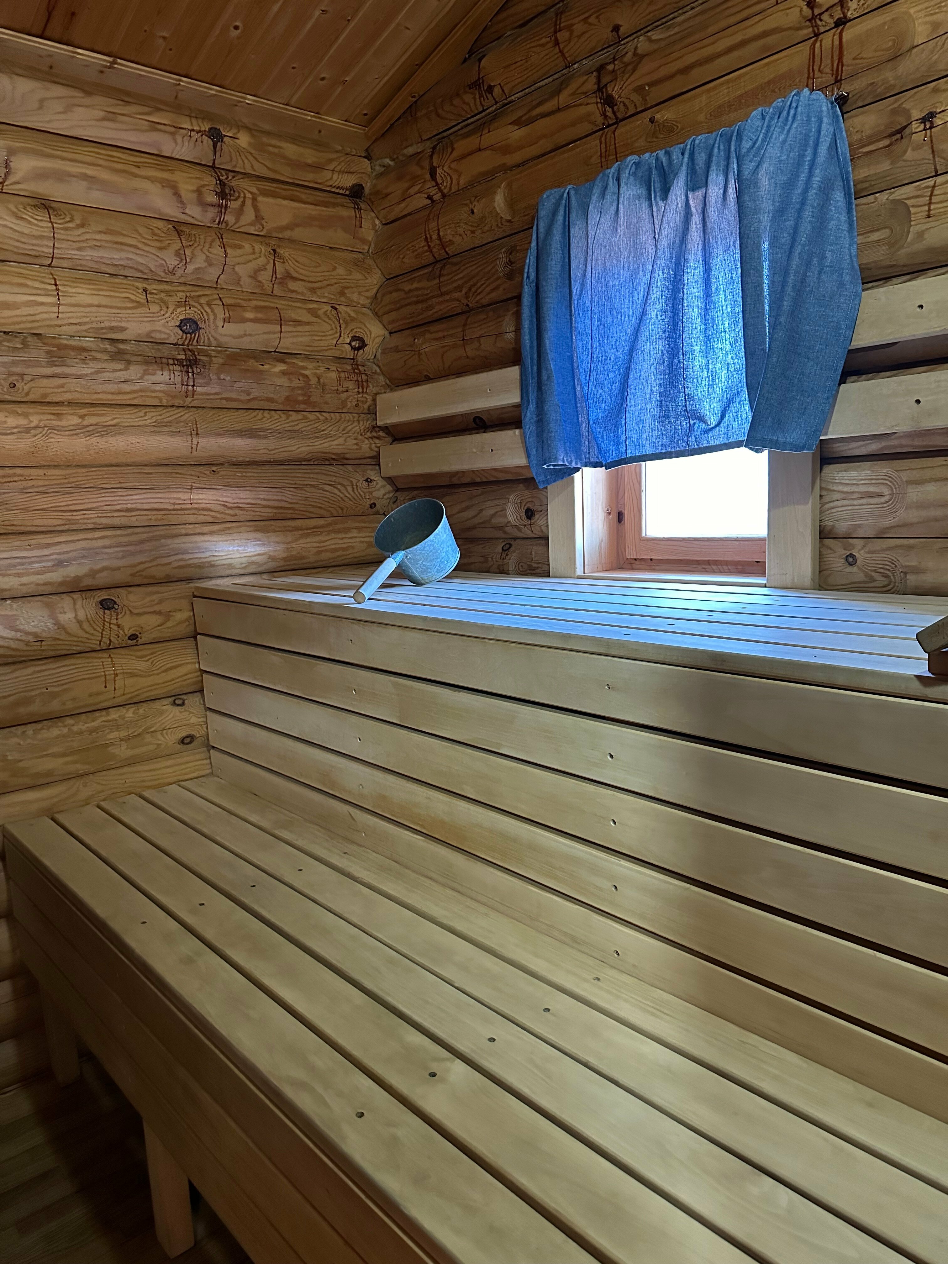 Домик 6 со всеми удобствами, кровать, диван, телевизор, душевая кабина, санузел, баня