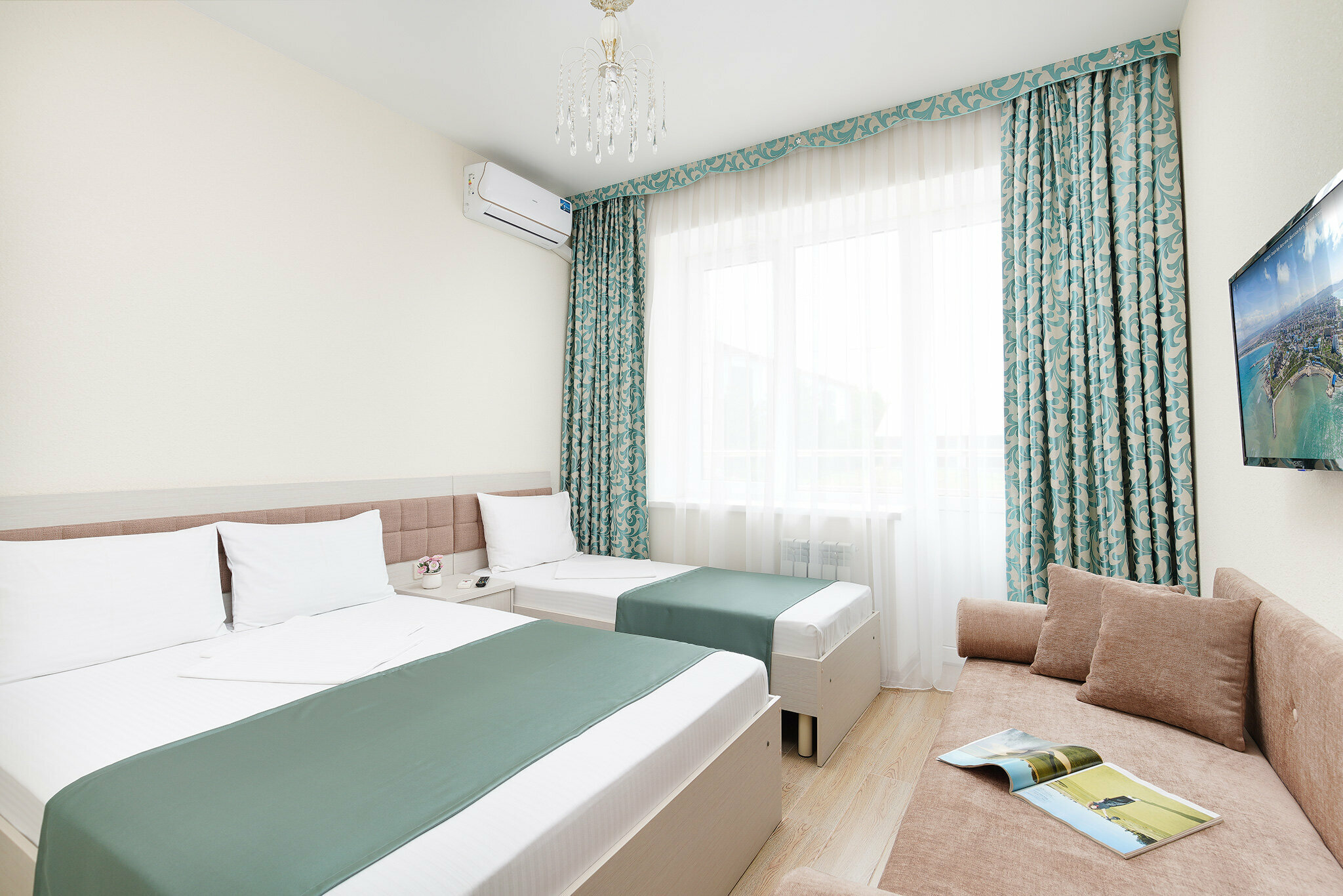 Стандартный четырехместный номер