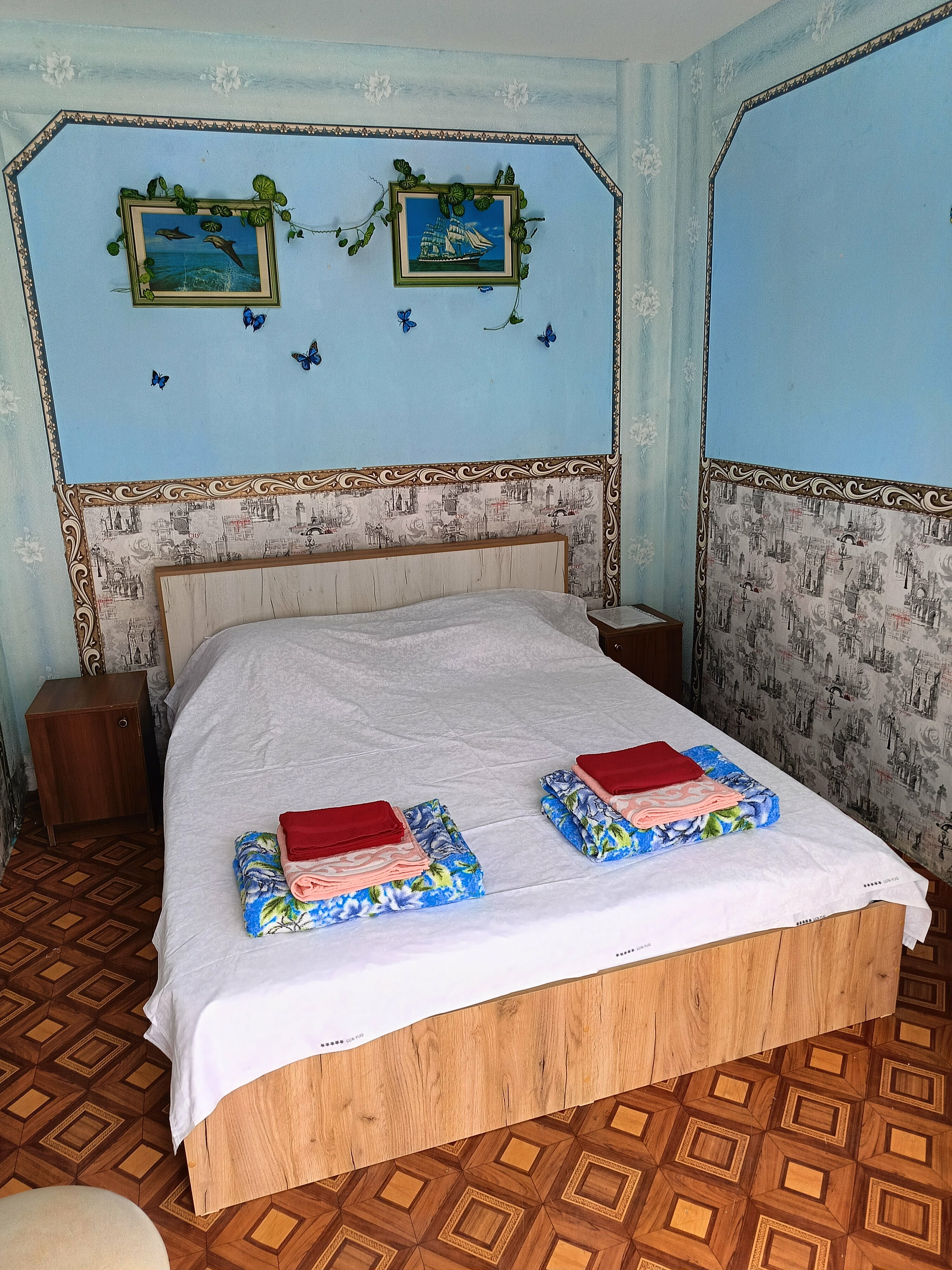 Двухместный номер с 1 кроватью и видом на горы