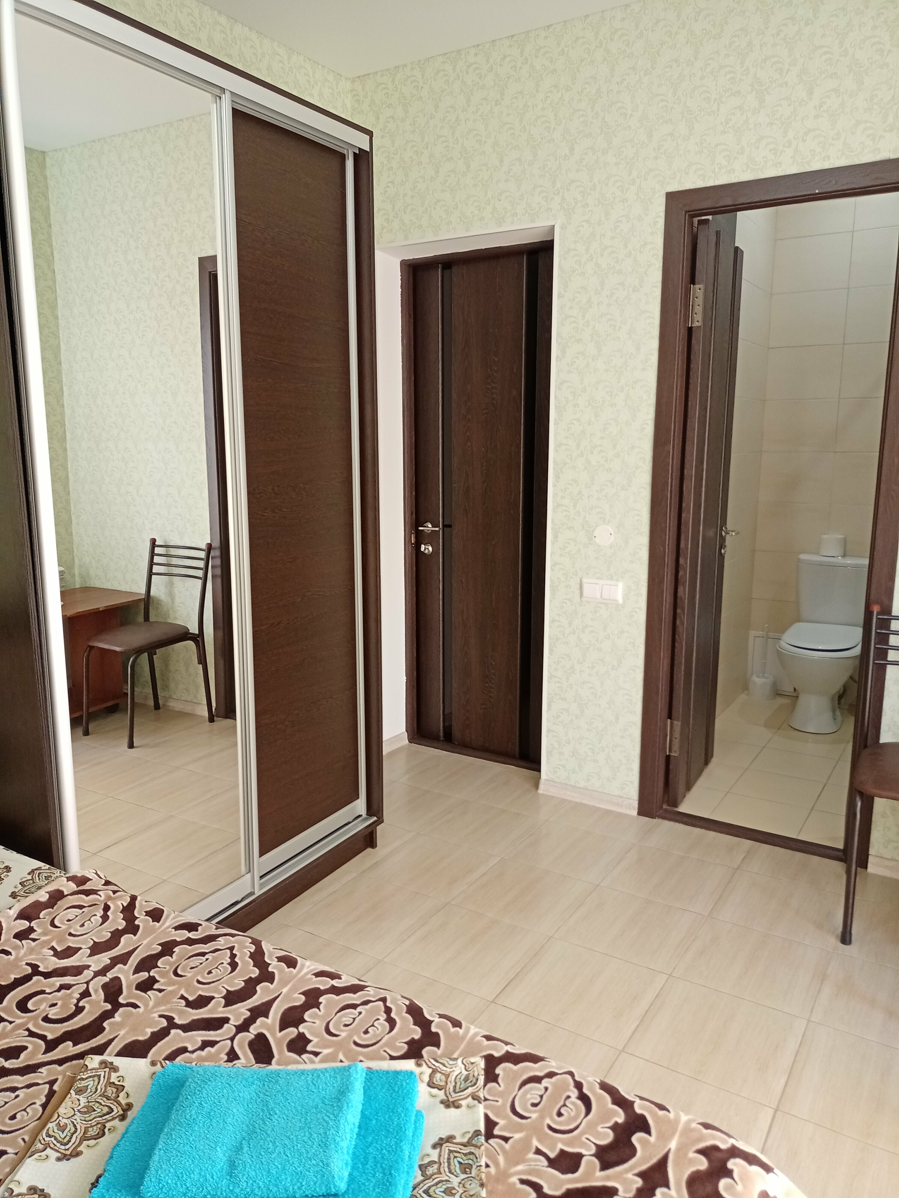 Двухместный номер с 2 отдельными кроватями и балконом