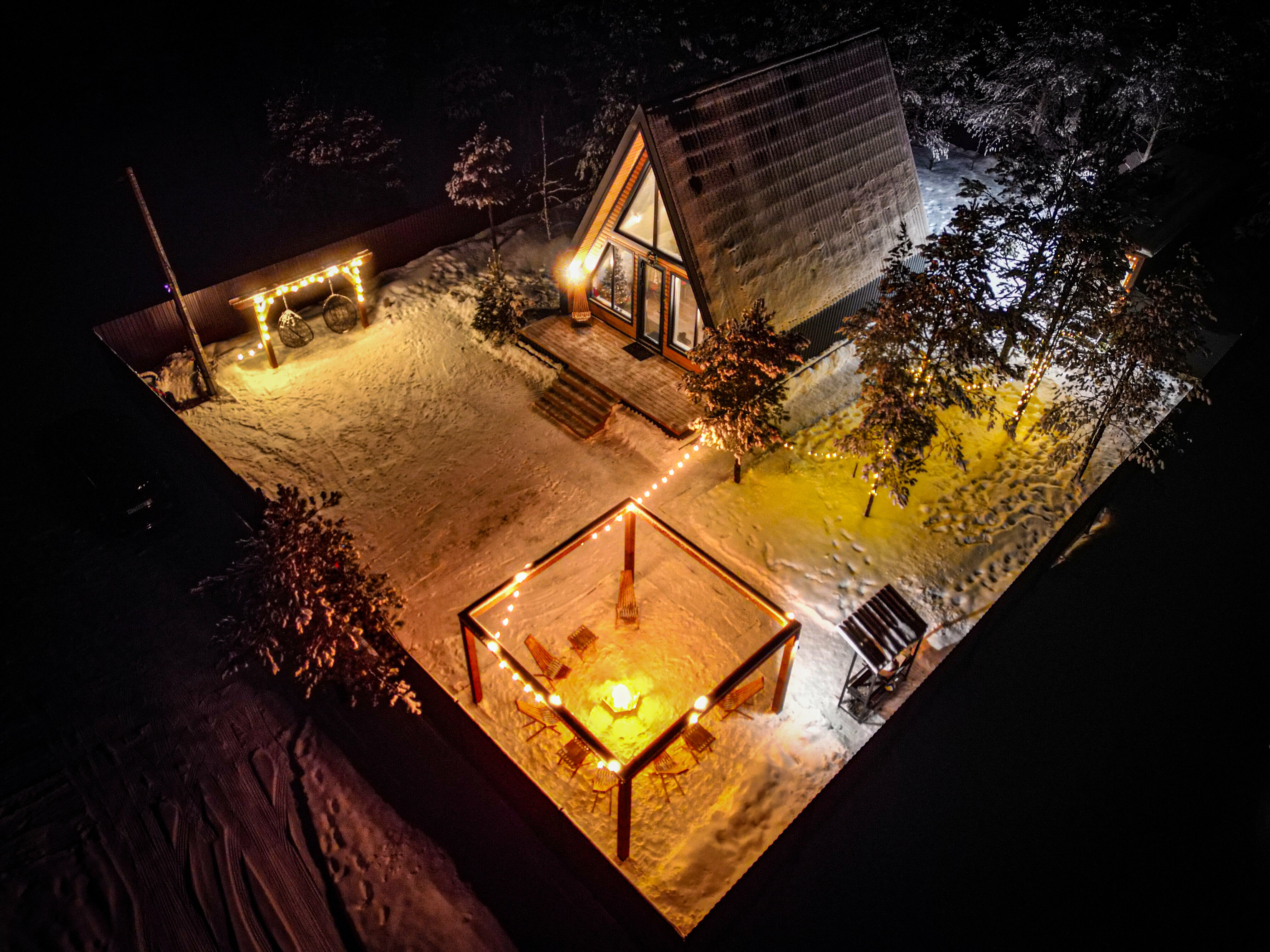 Дом с видом на лес