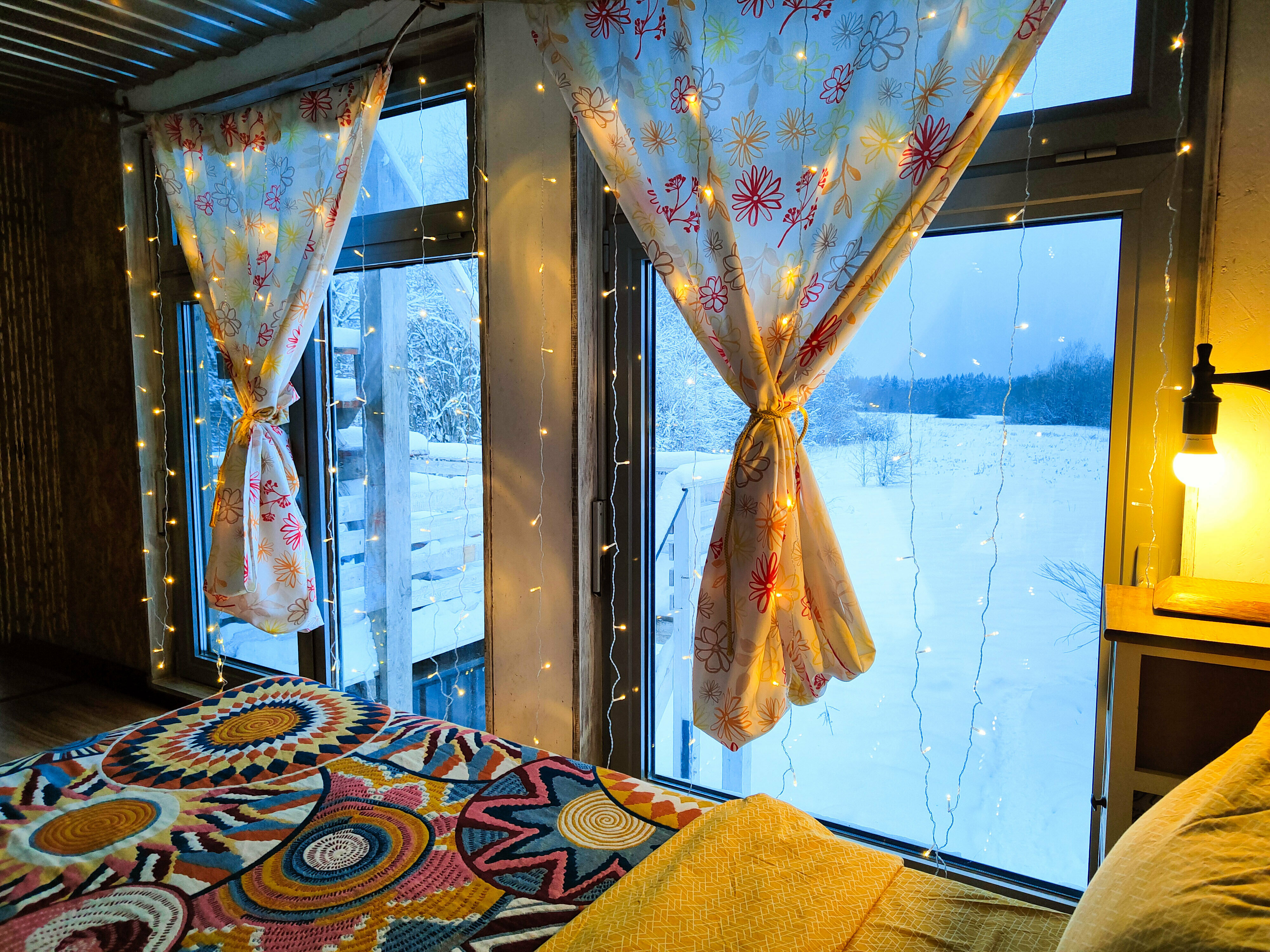 Дом с террасой на крыше 