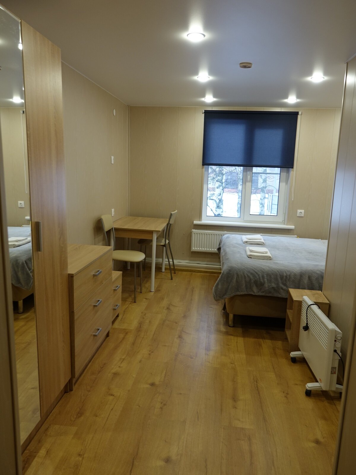 Двухместный с 1 кроватью. Санузел (душ)