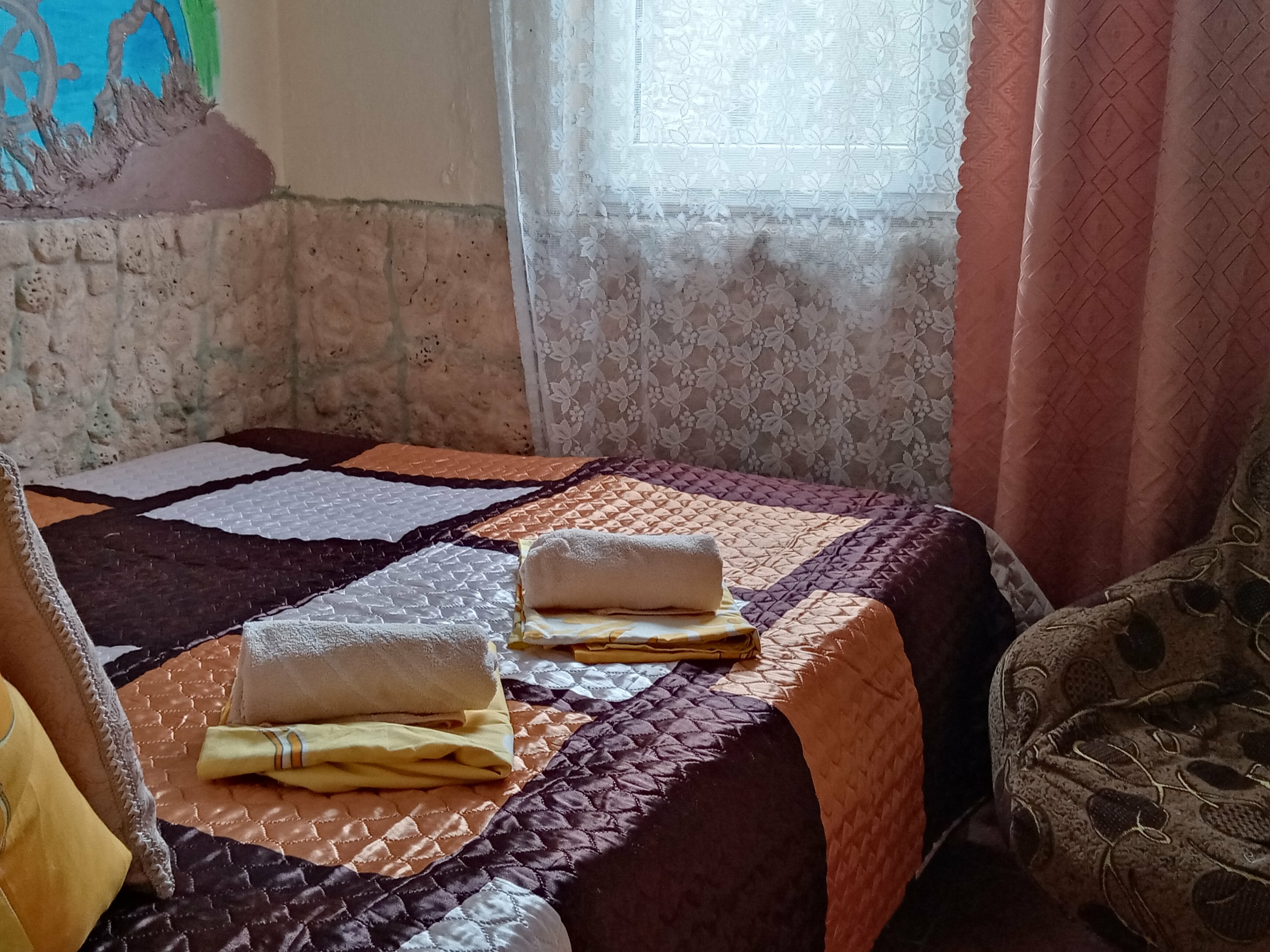 Четырехместный номер с душем