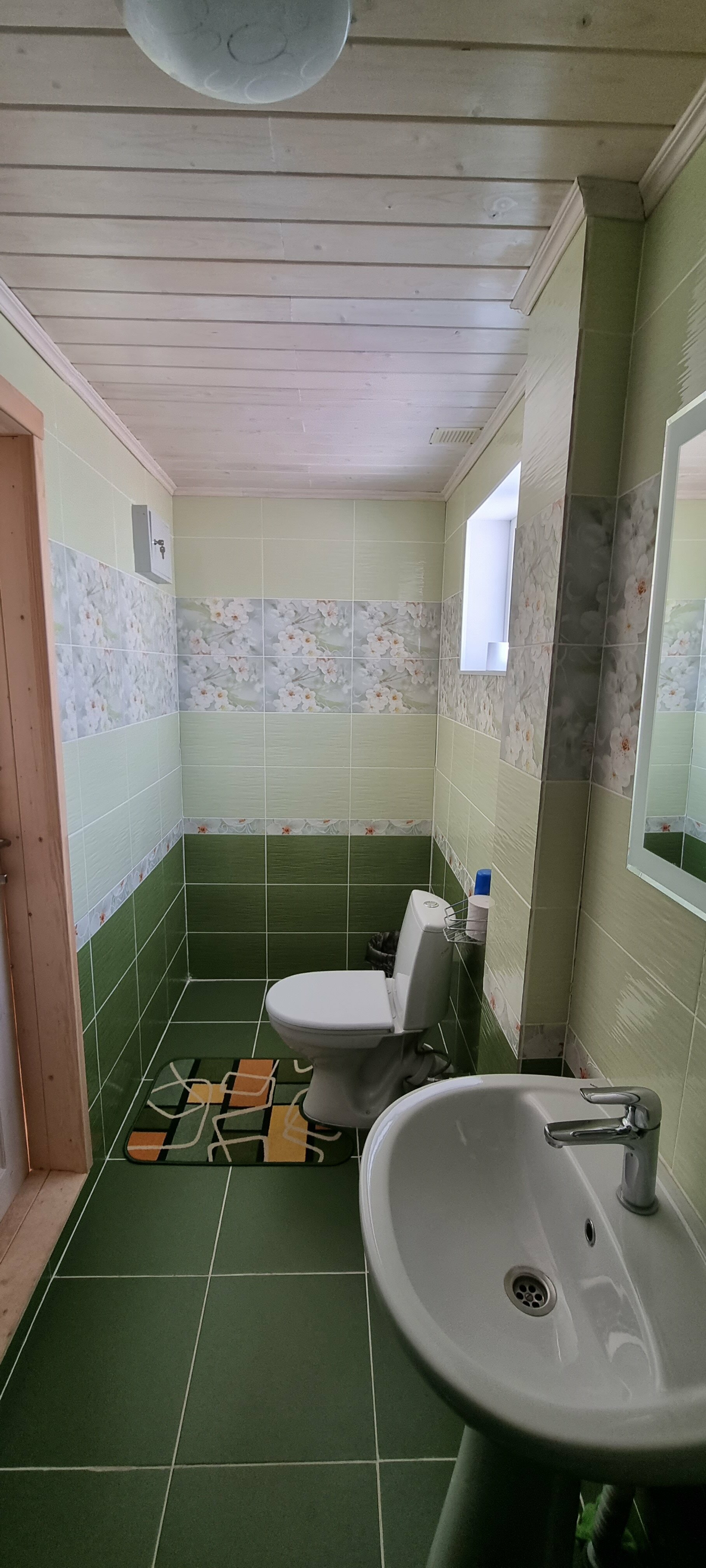 Трехместный номер «Комфорт» с душем