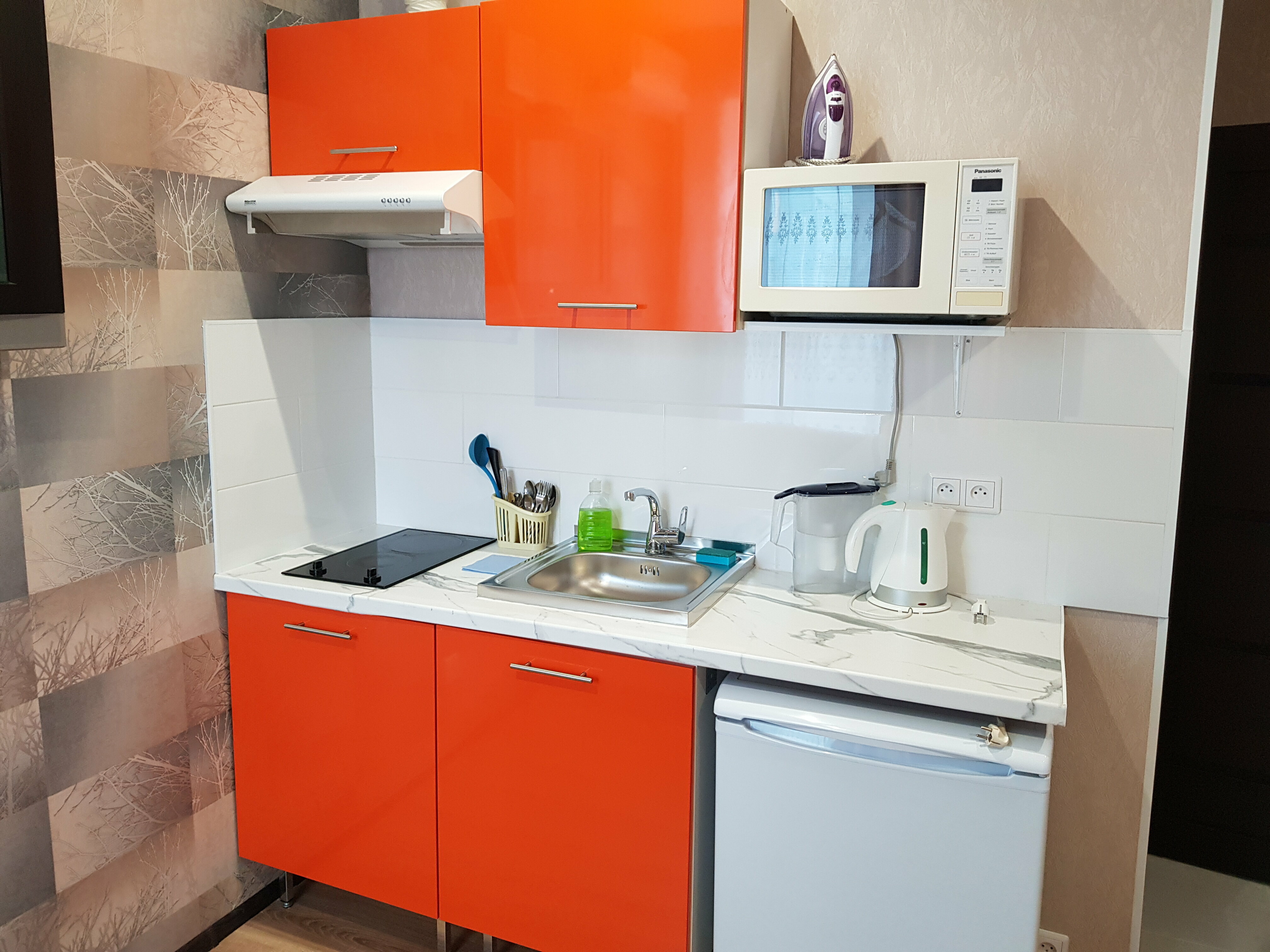 Четырехместный номер с ванной комнатой