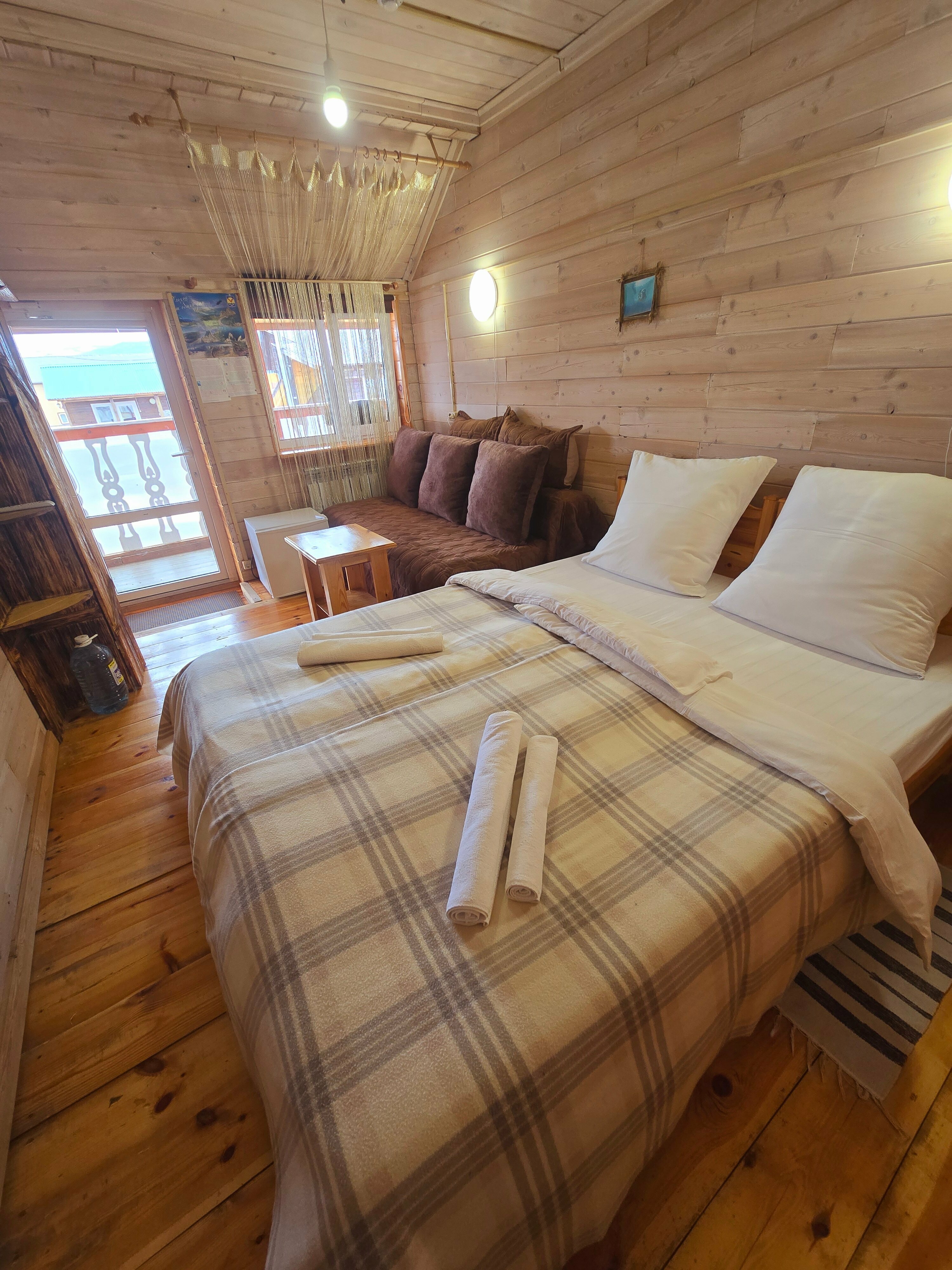 Двухместный номер с 1 кроватью или 2 отдельными кроватями и собственной ванной комнатой