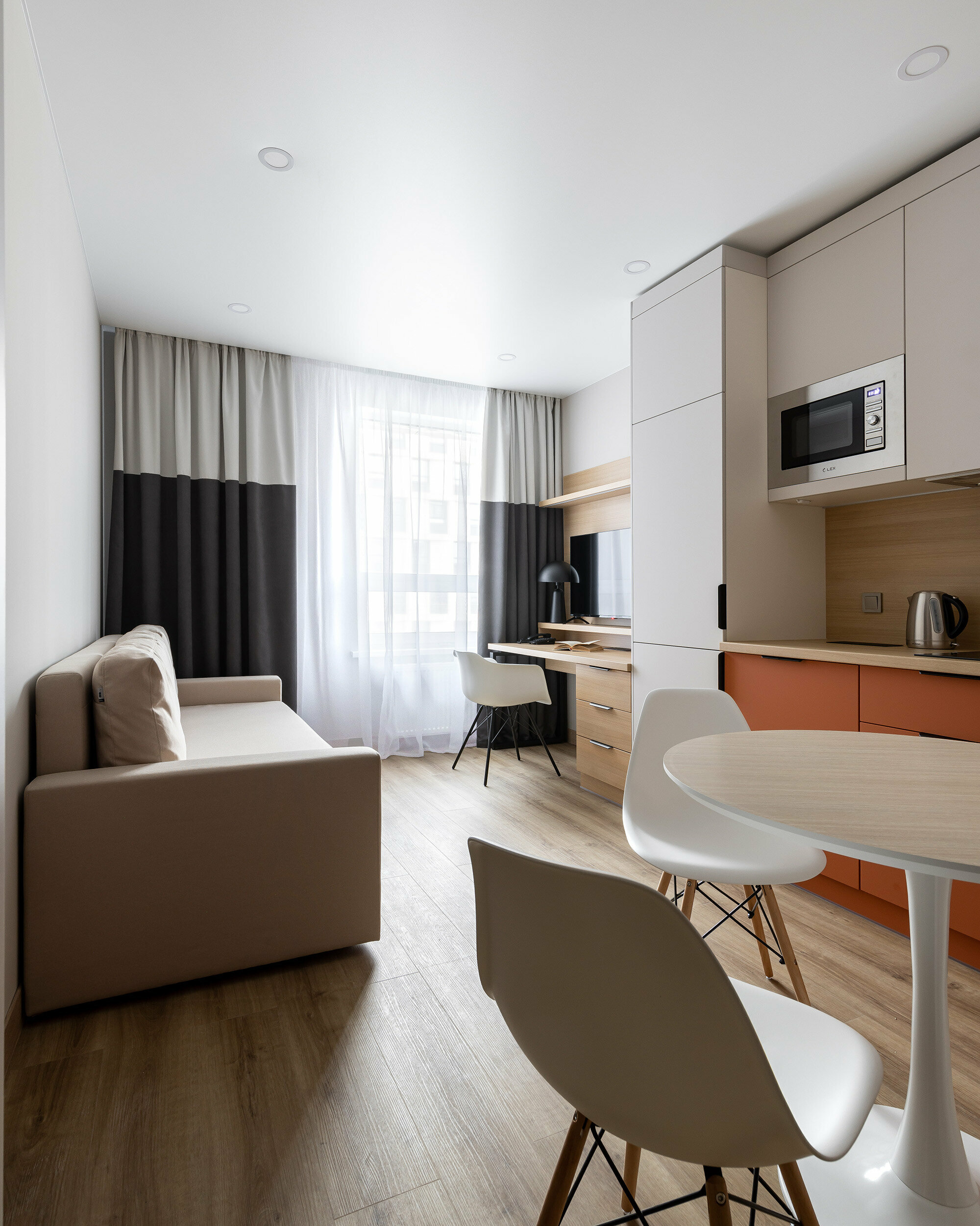 Однокомнатные апартаменты