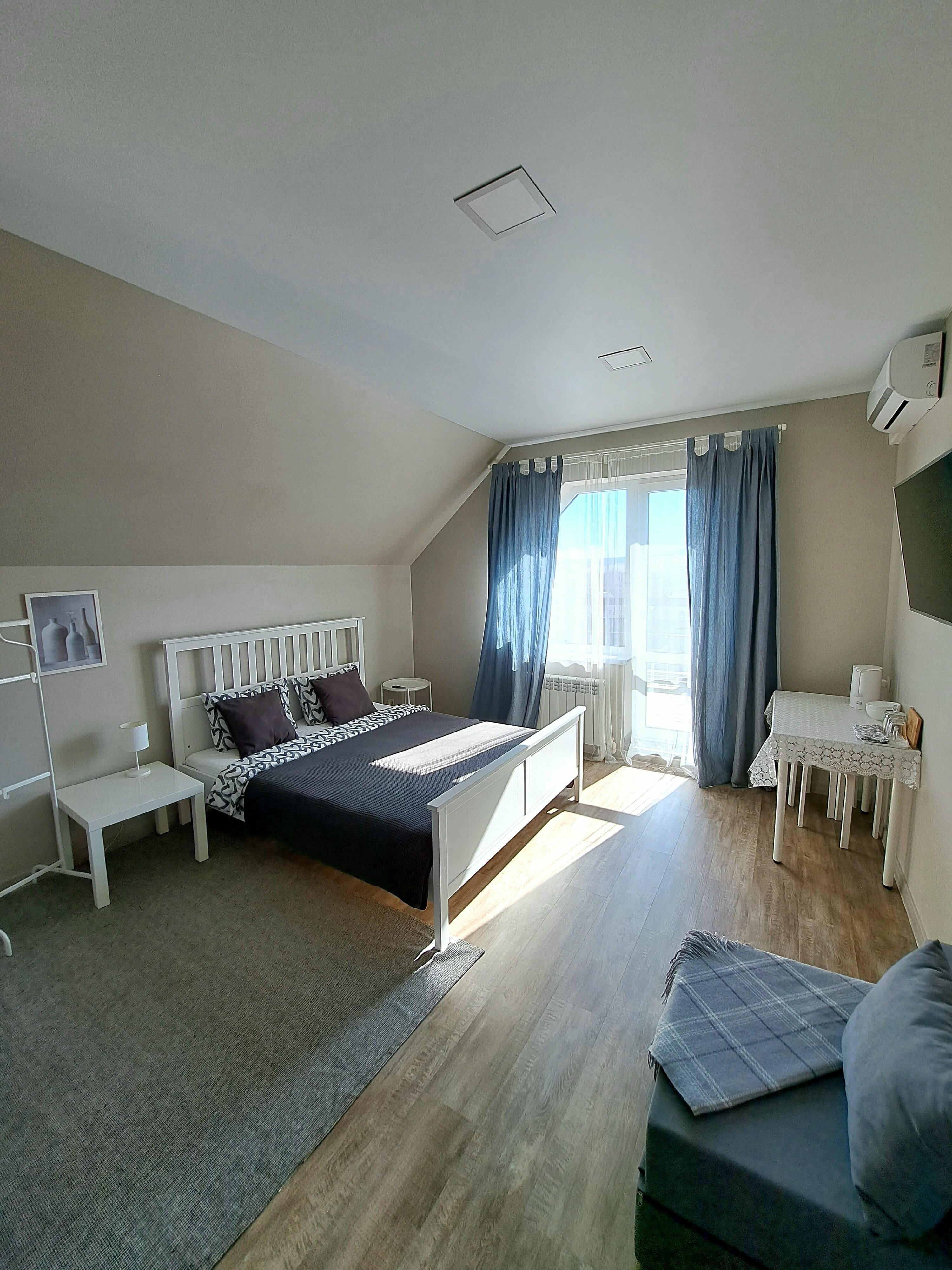 Двухместный номер с выходом на террасу 