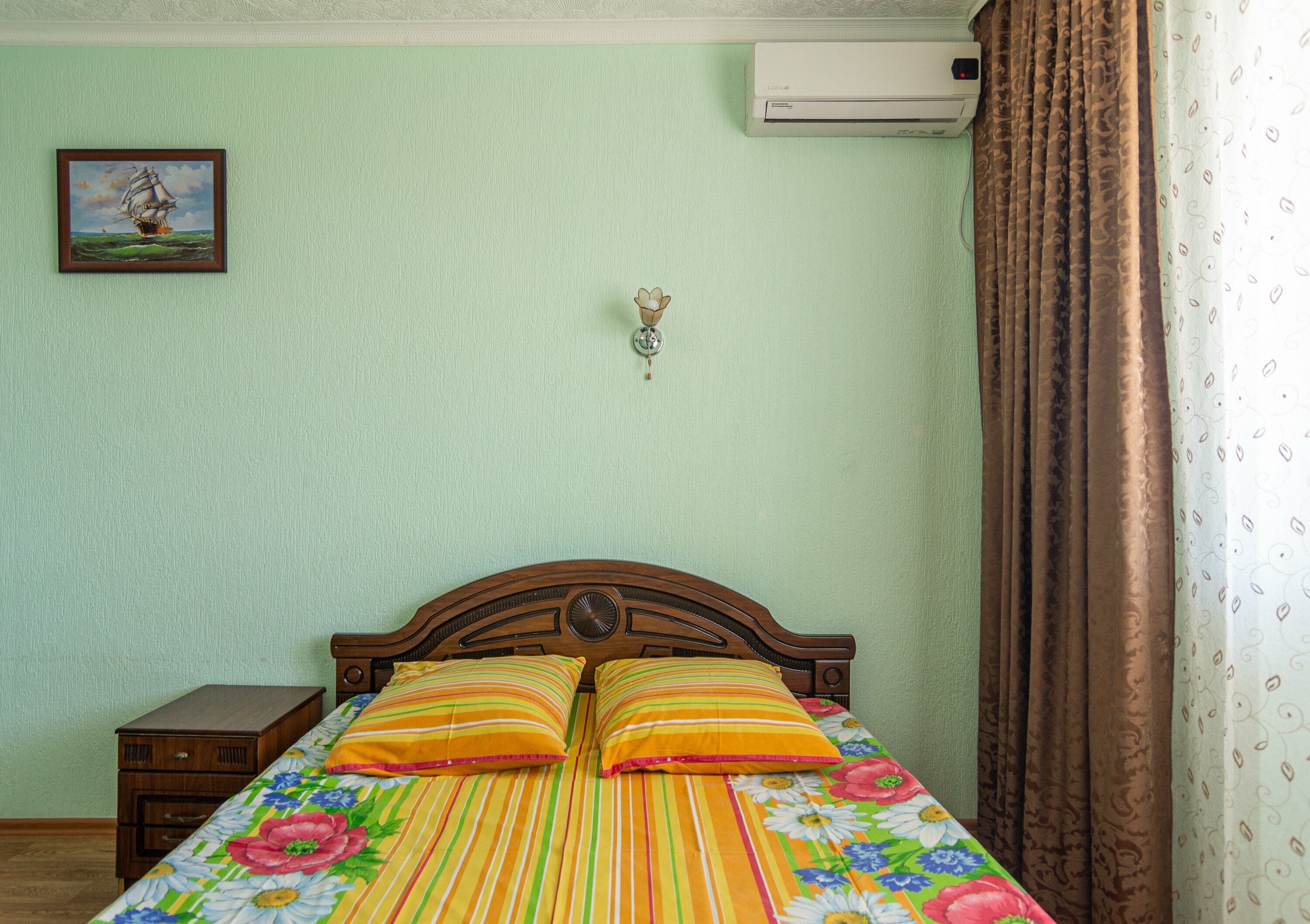 Двухместный номер Делюкс с 1 кроватью и балконом, вид на море