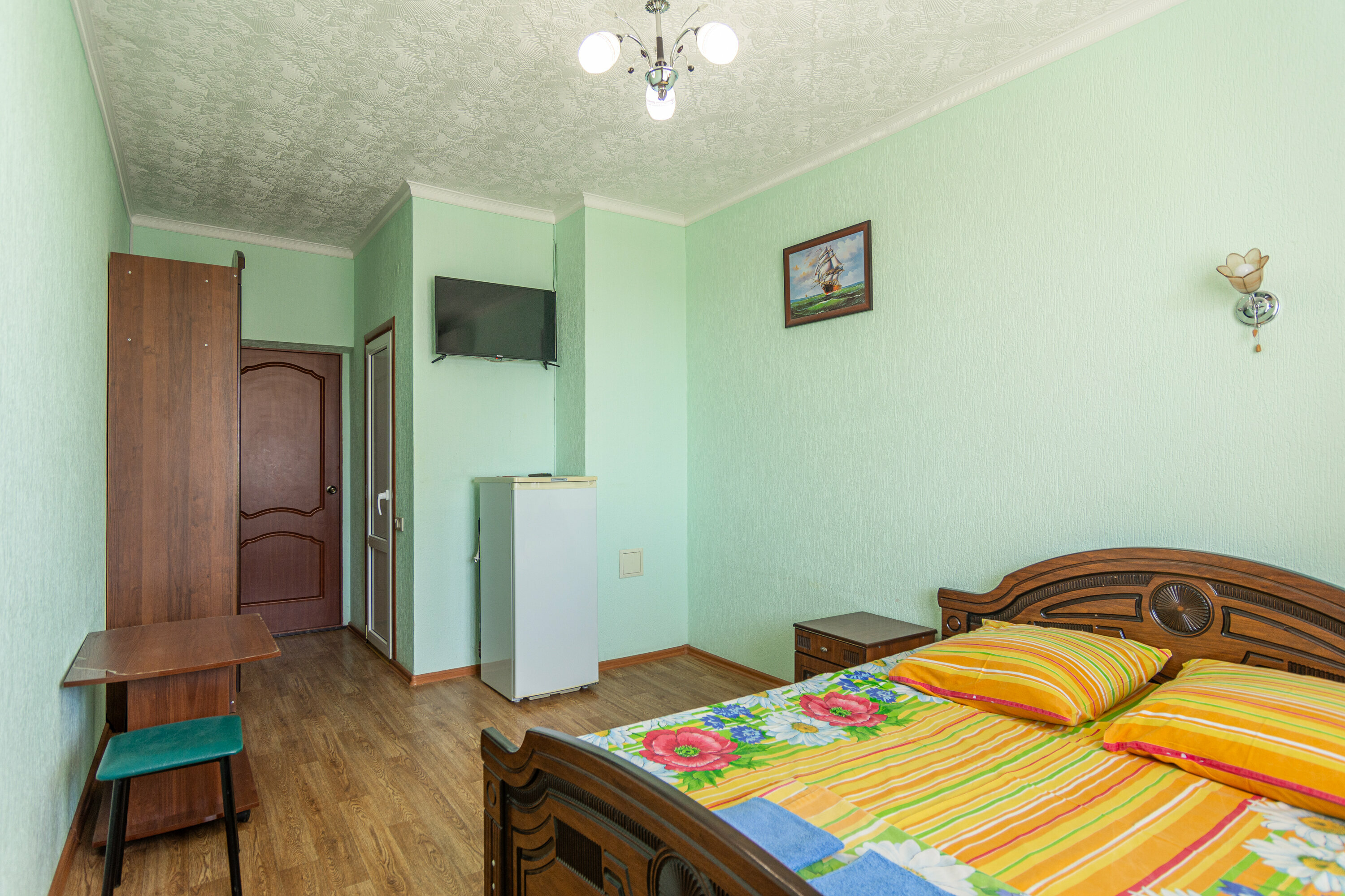 Двухместный номер Делюкс с 1 кроватью и балконом, вид на море