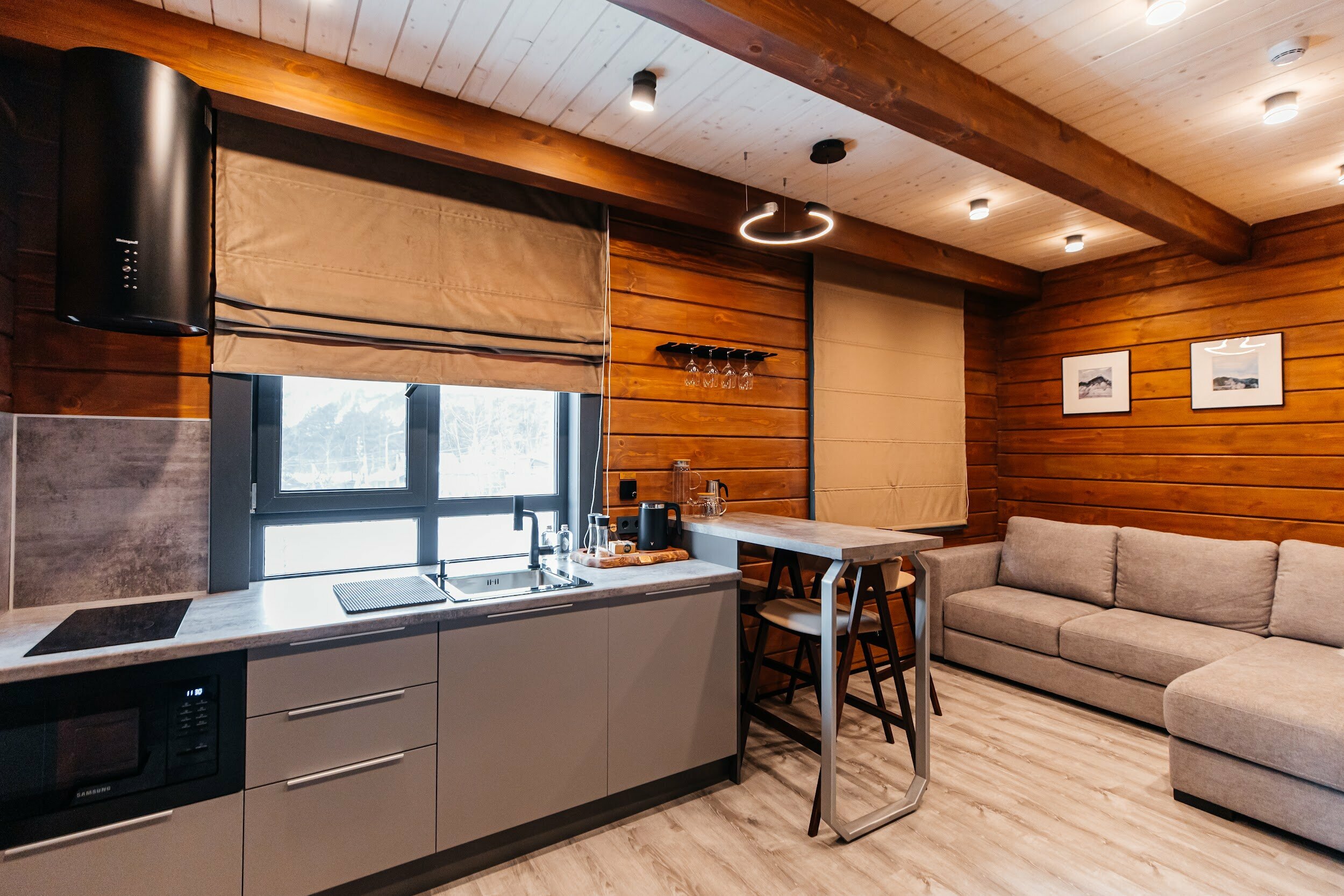 Апартаменты с 1 спальней