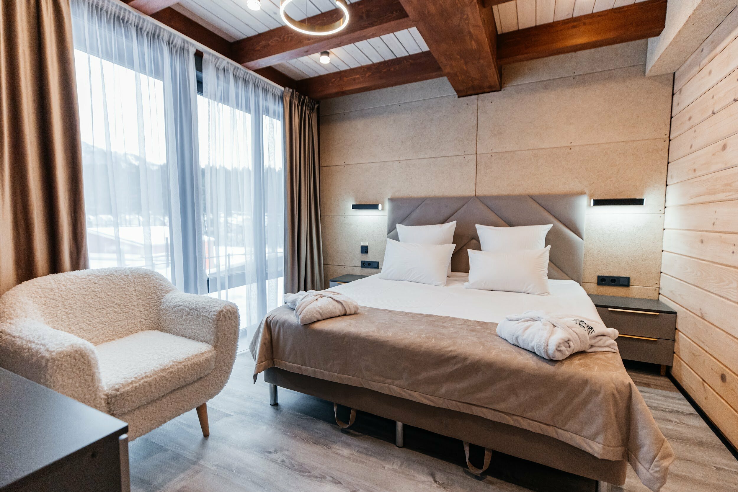 Апартаменты с видом на горы