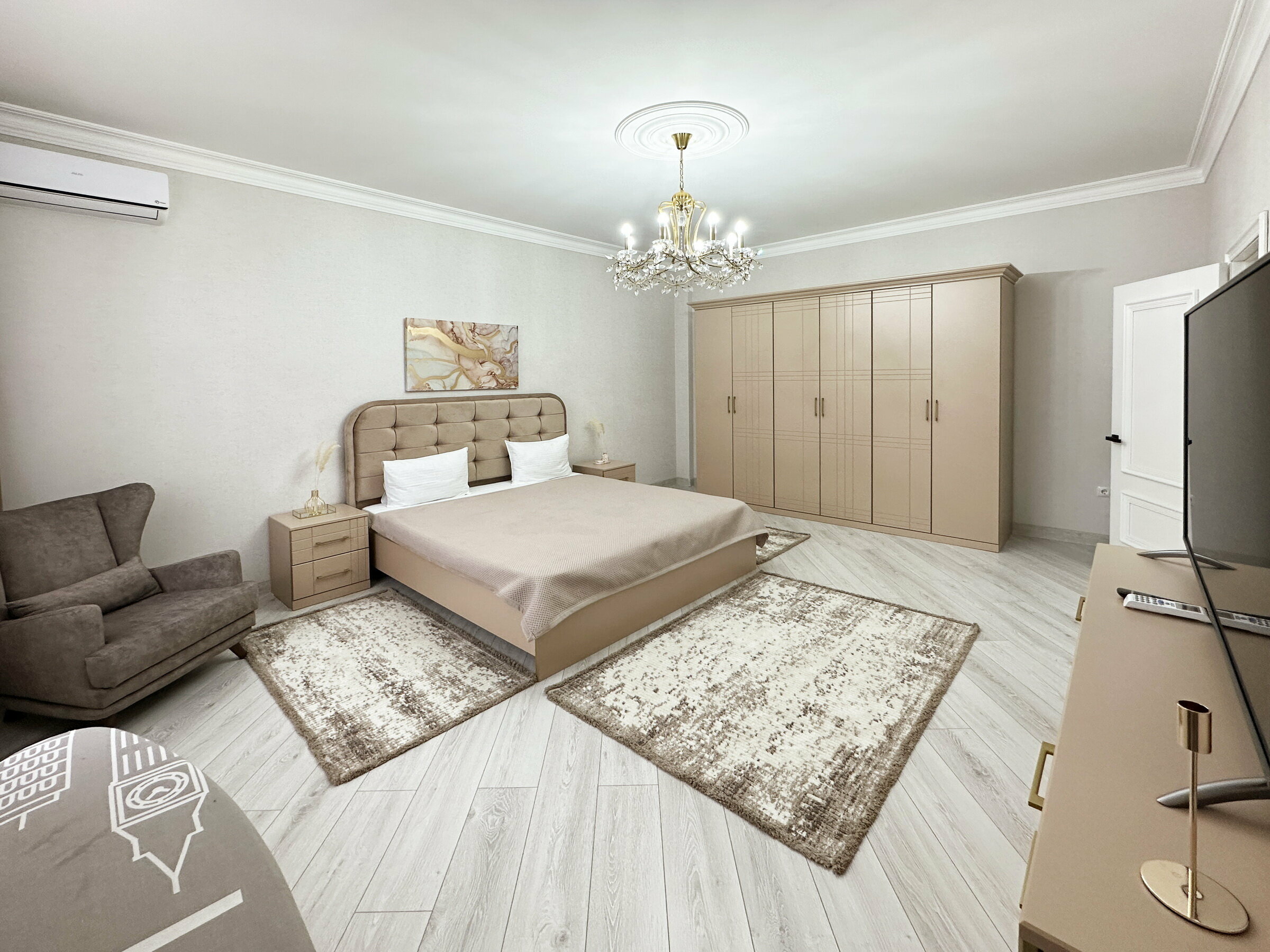 Апартаменты с 1 спальней