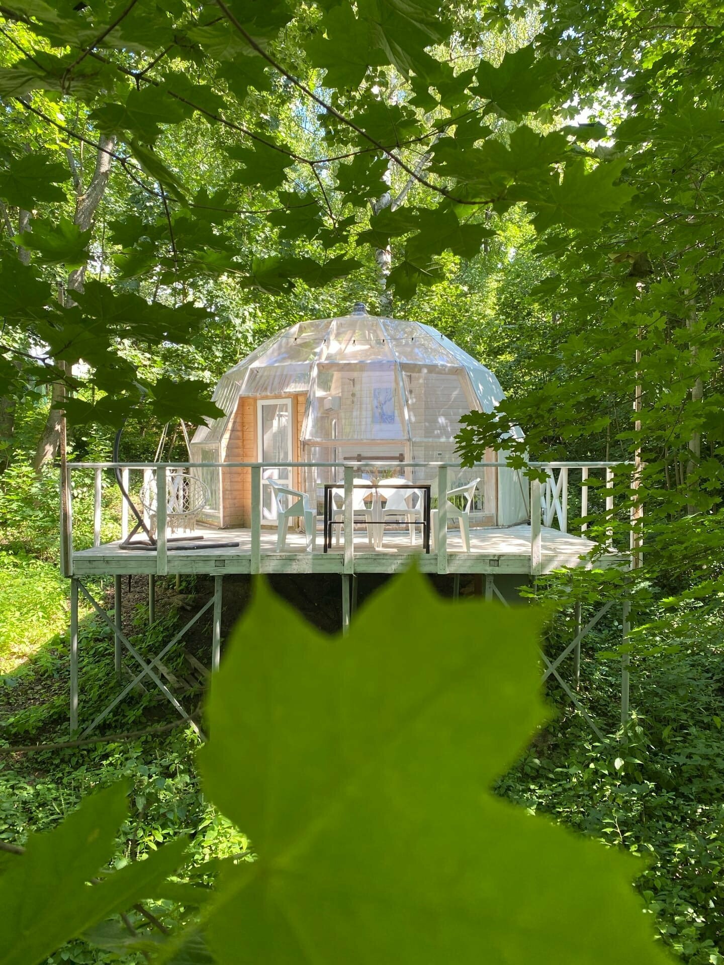 Сфера с балконом