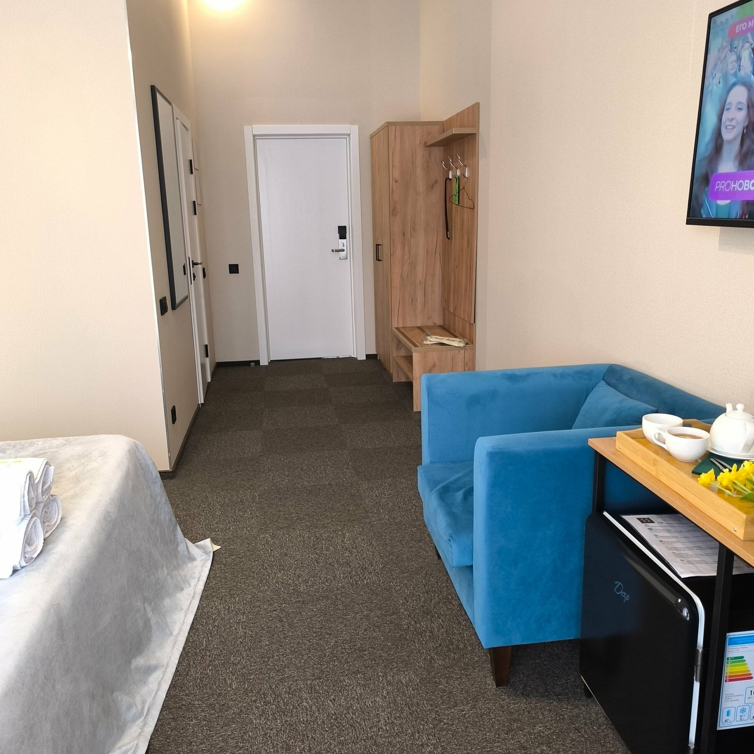 Двухместный номер с 1 кроватью и видом на озеро