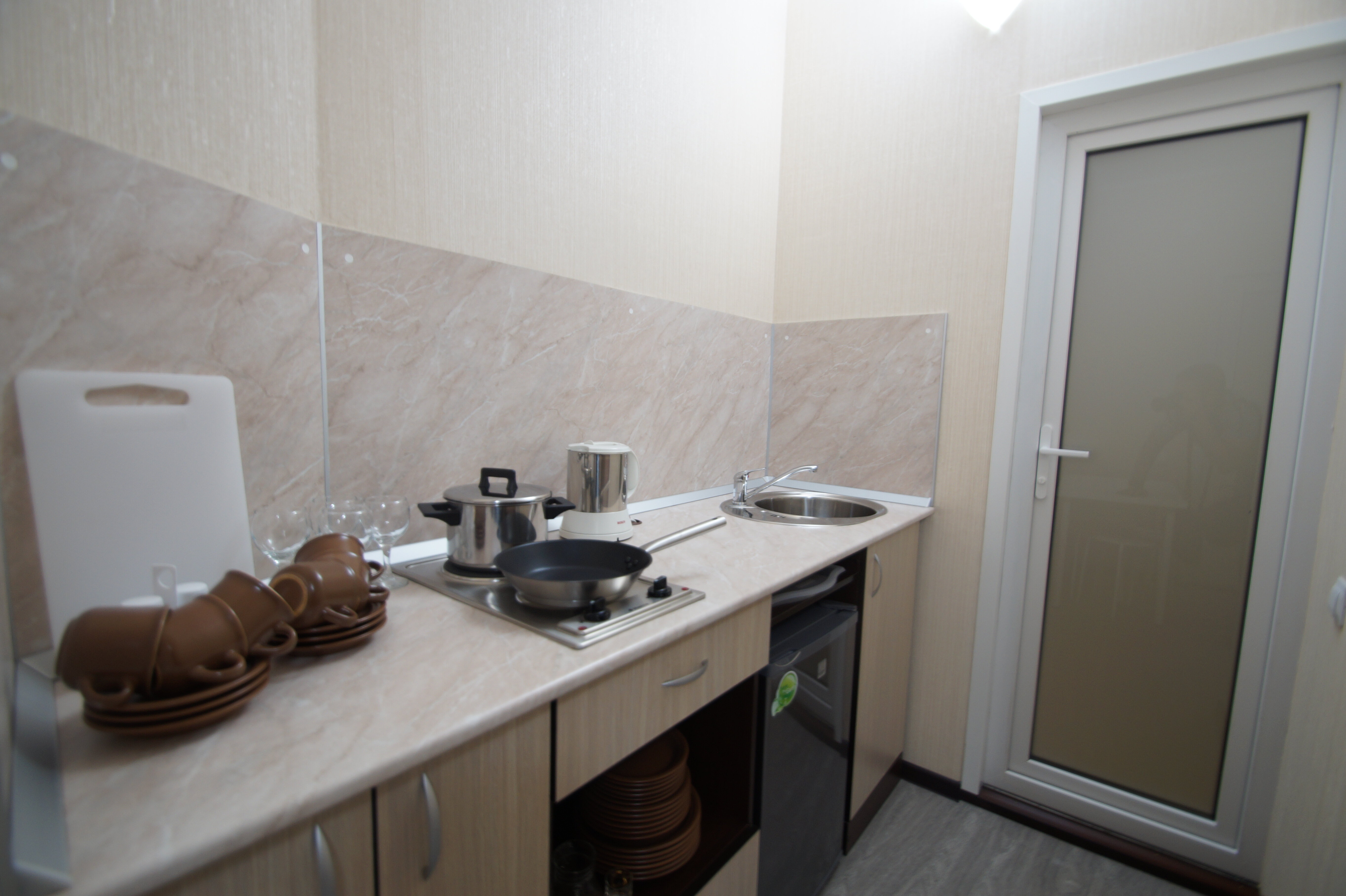 Стандартный 2х-комнатный номер с кухней и балконом 