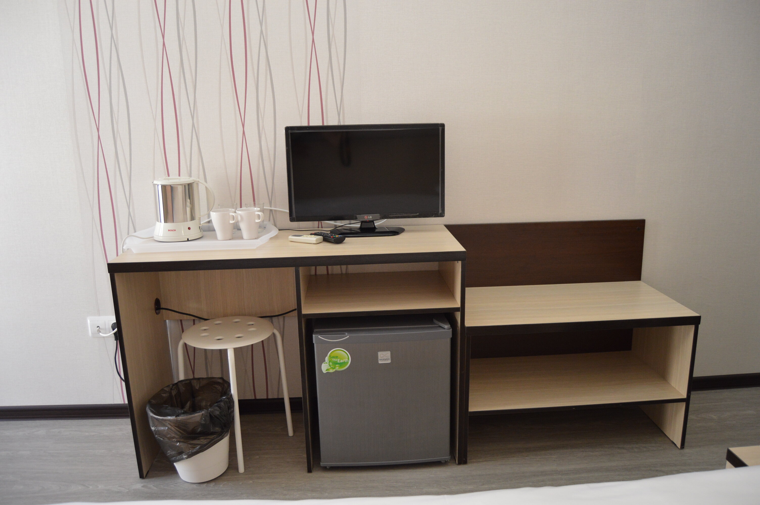 Двухместный номер с 1 кроватью и видом на бассейн