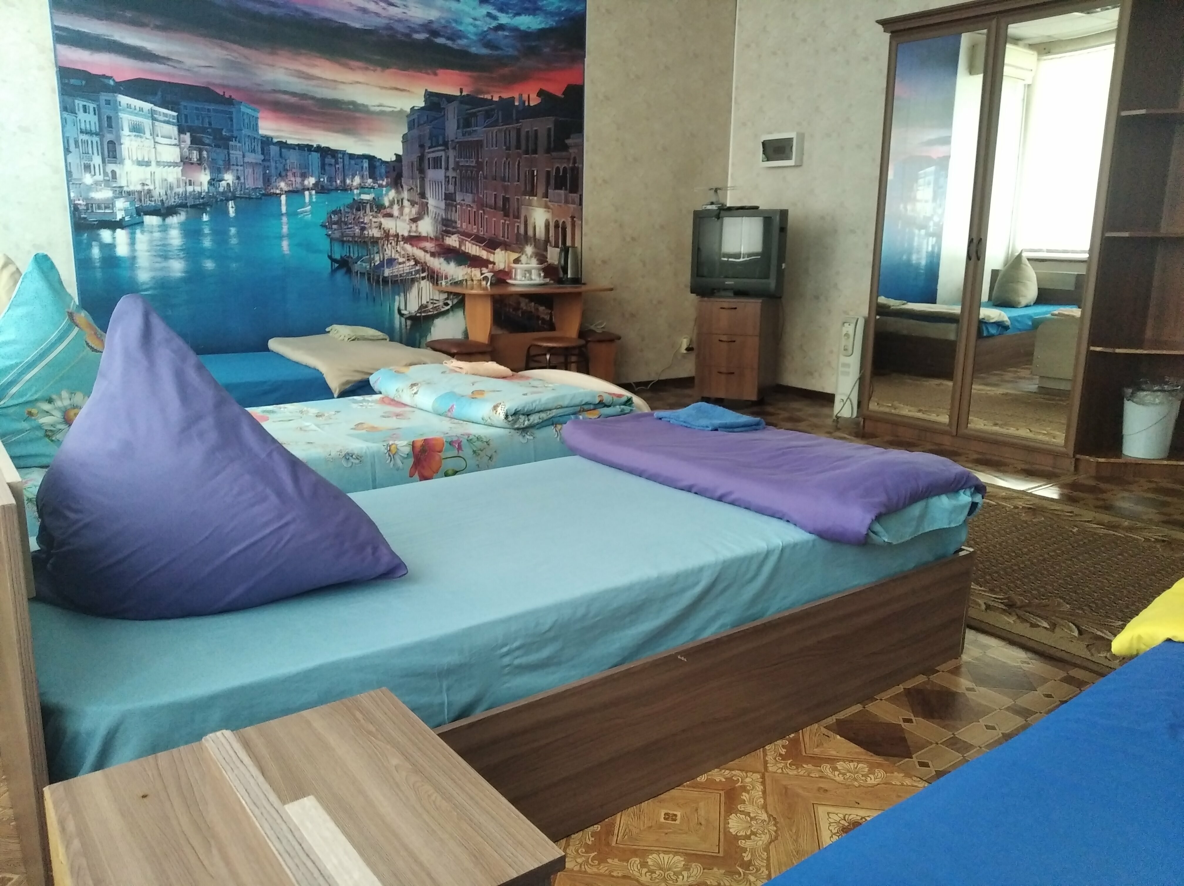 Общий 4-местный номер для мужчин