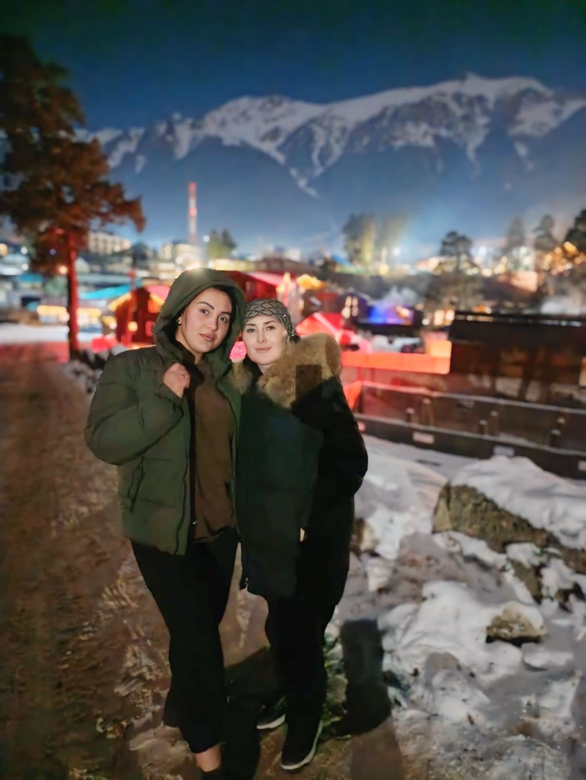 Четырехместный номер с видом на горы