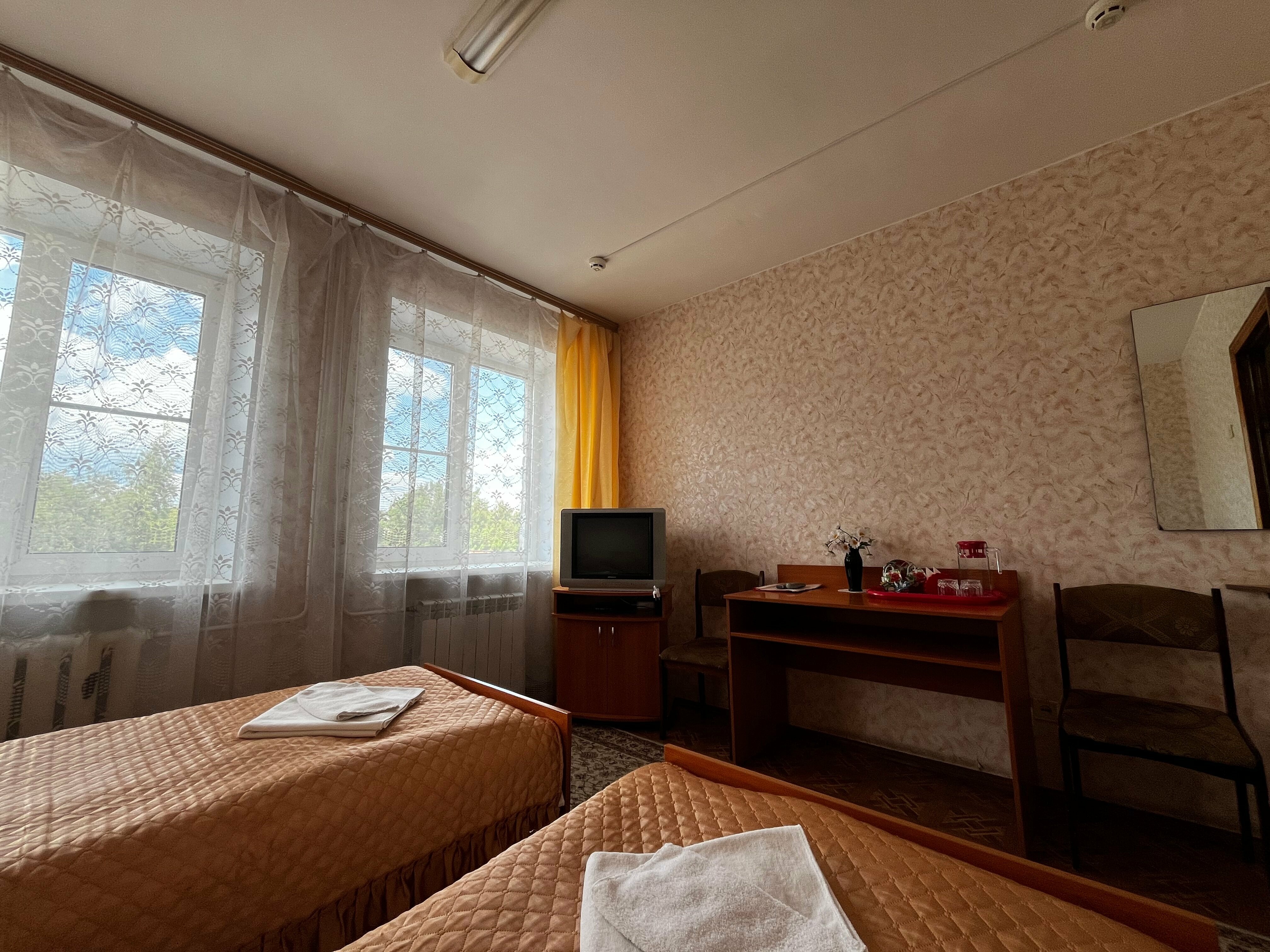 Двухместный номер стандарт  с 2 односпальными кроватями