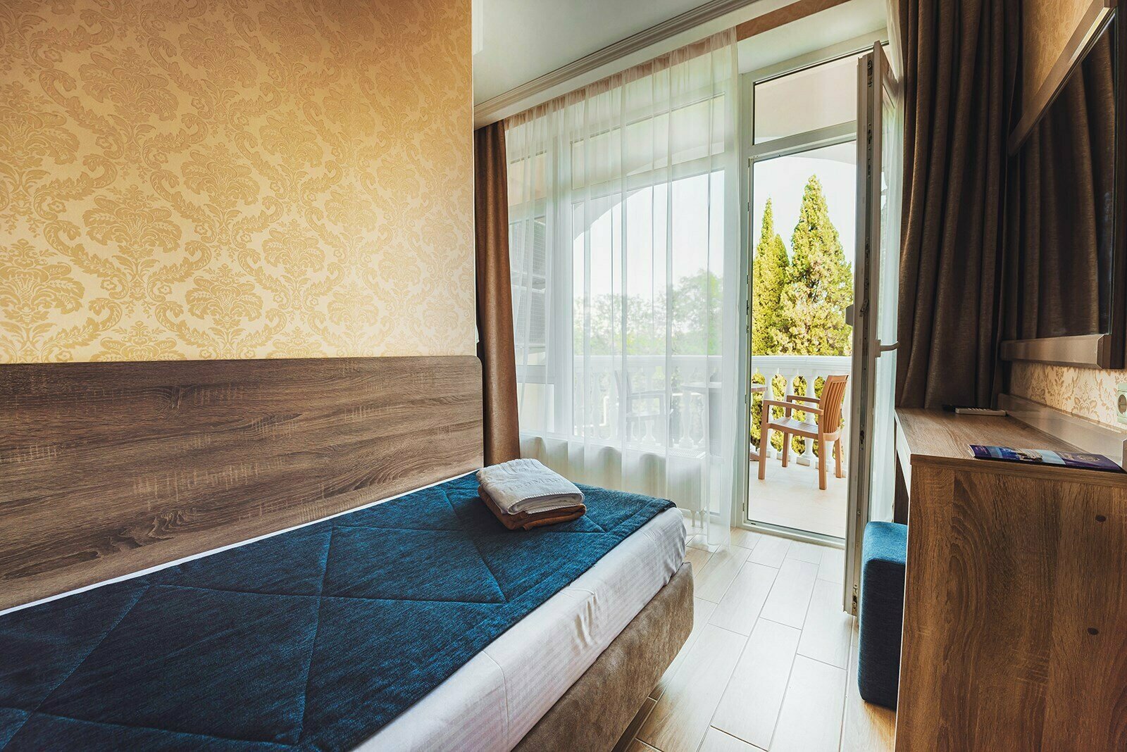 Бюджетный двухместный номер с 2 отдельными кроватями