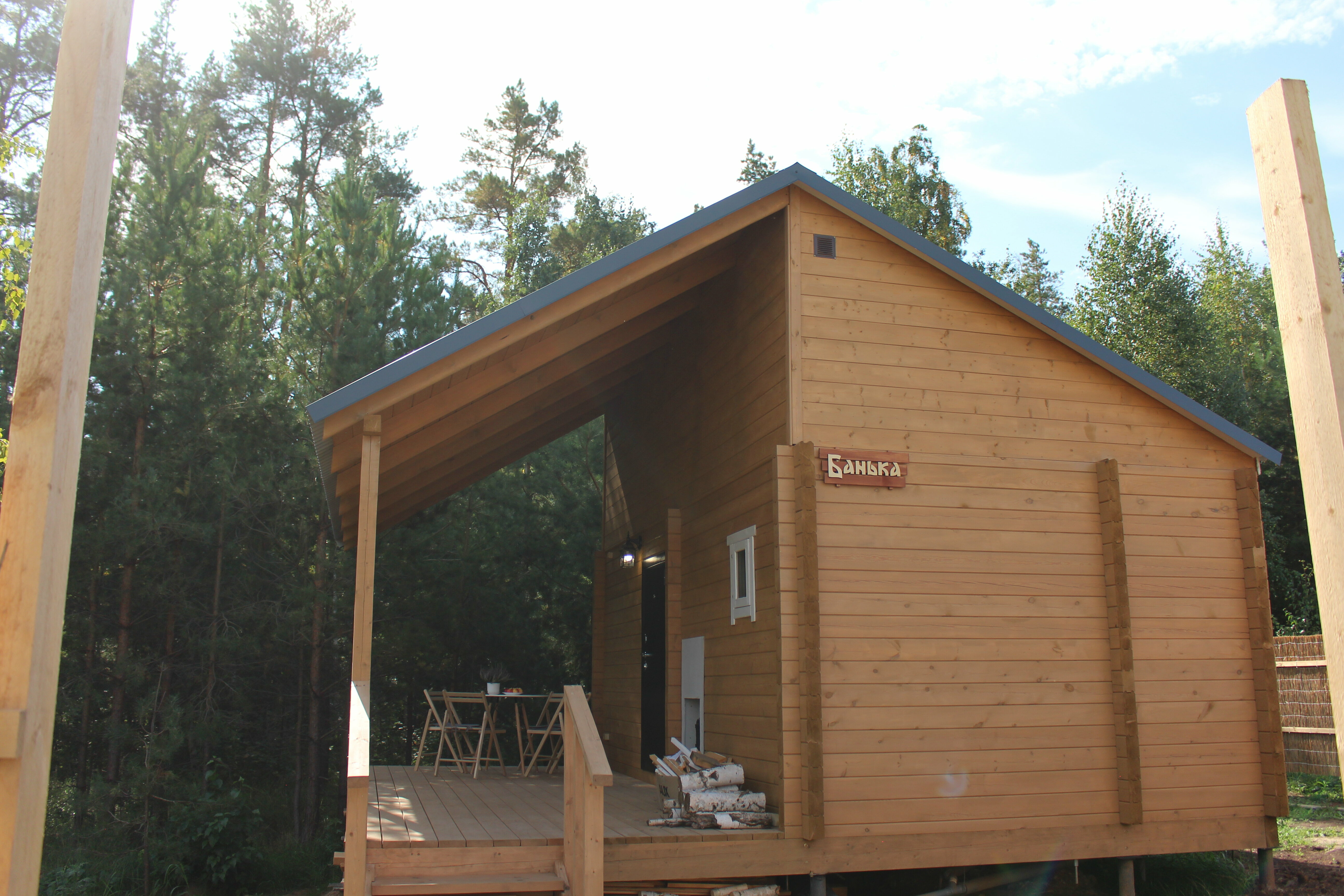 Дом с видом на лес