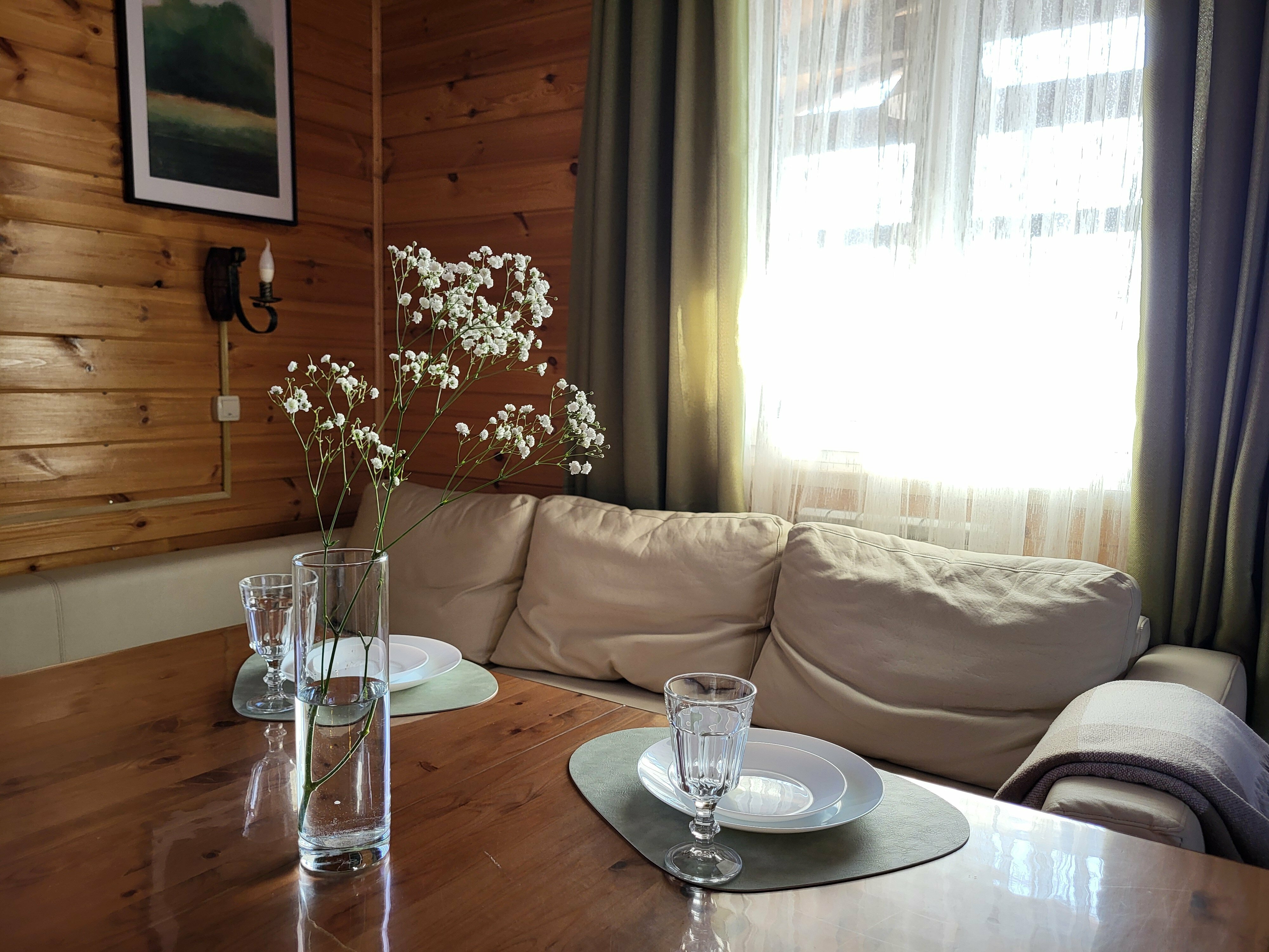 Коттедж №1 с красивым видом. Баня, камин, мангал.