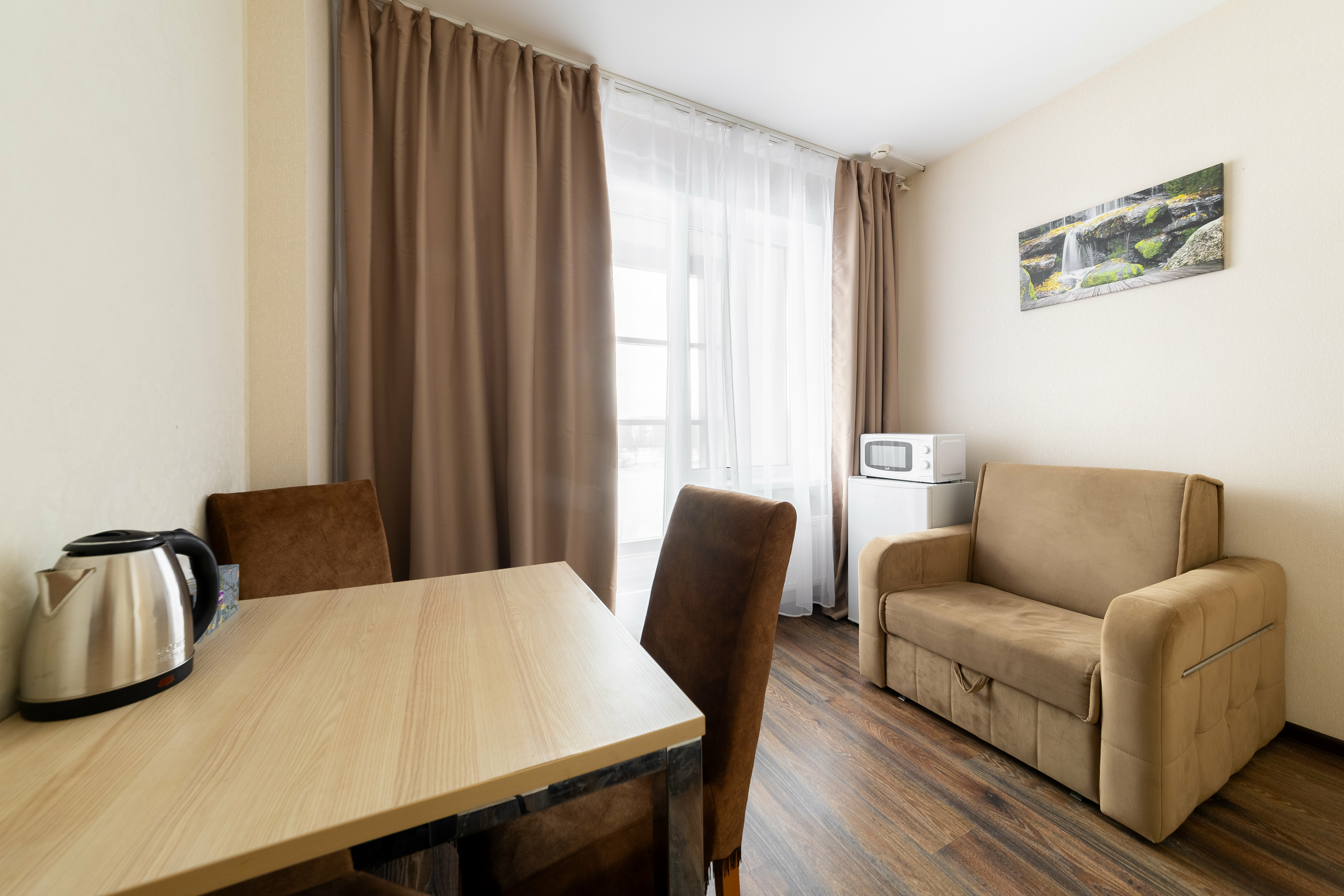 Апартаменты с 1 спальней