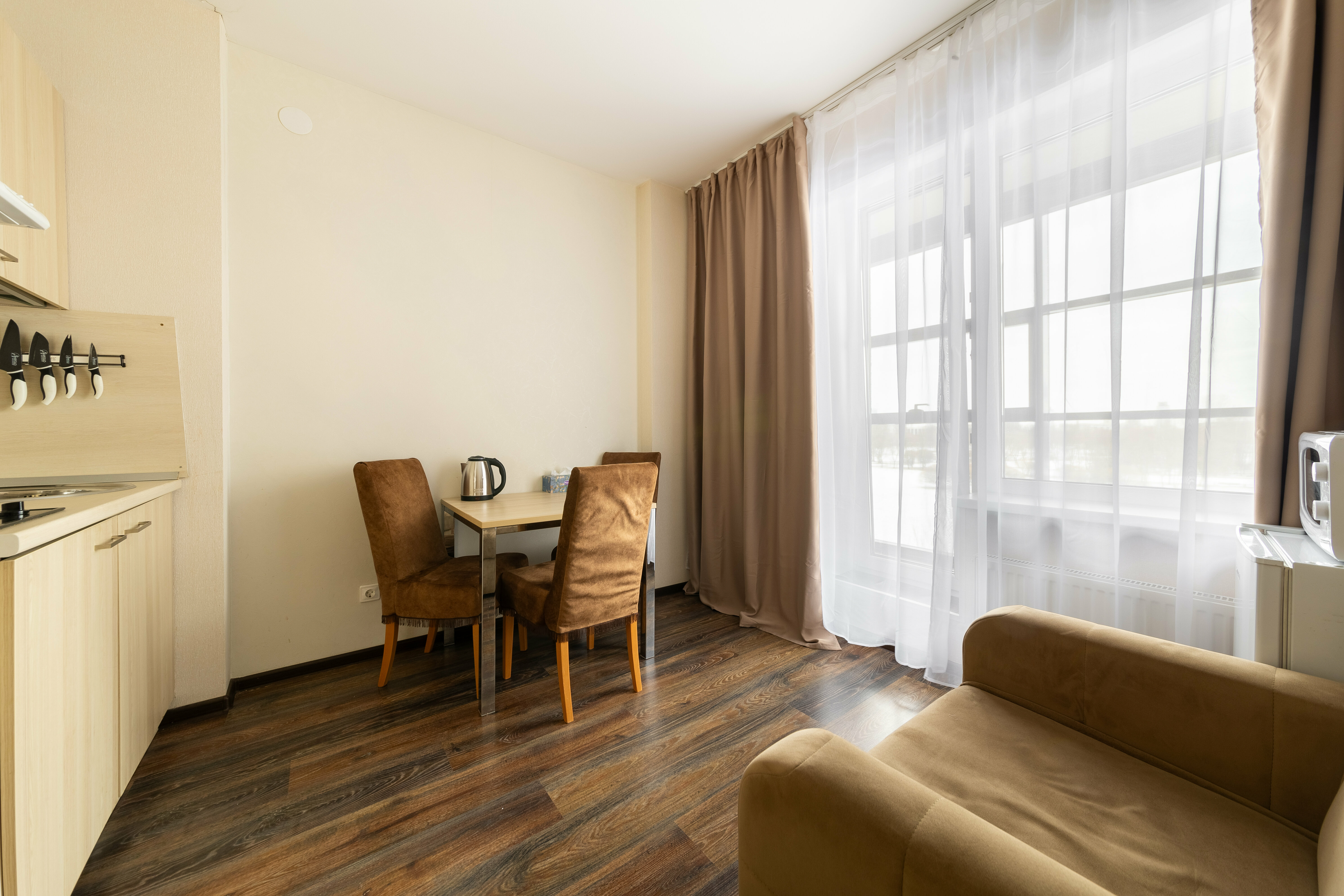 Апартаменты с 1 спальней