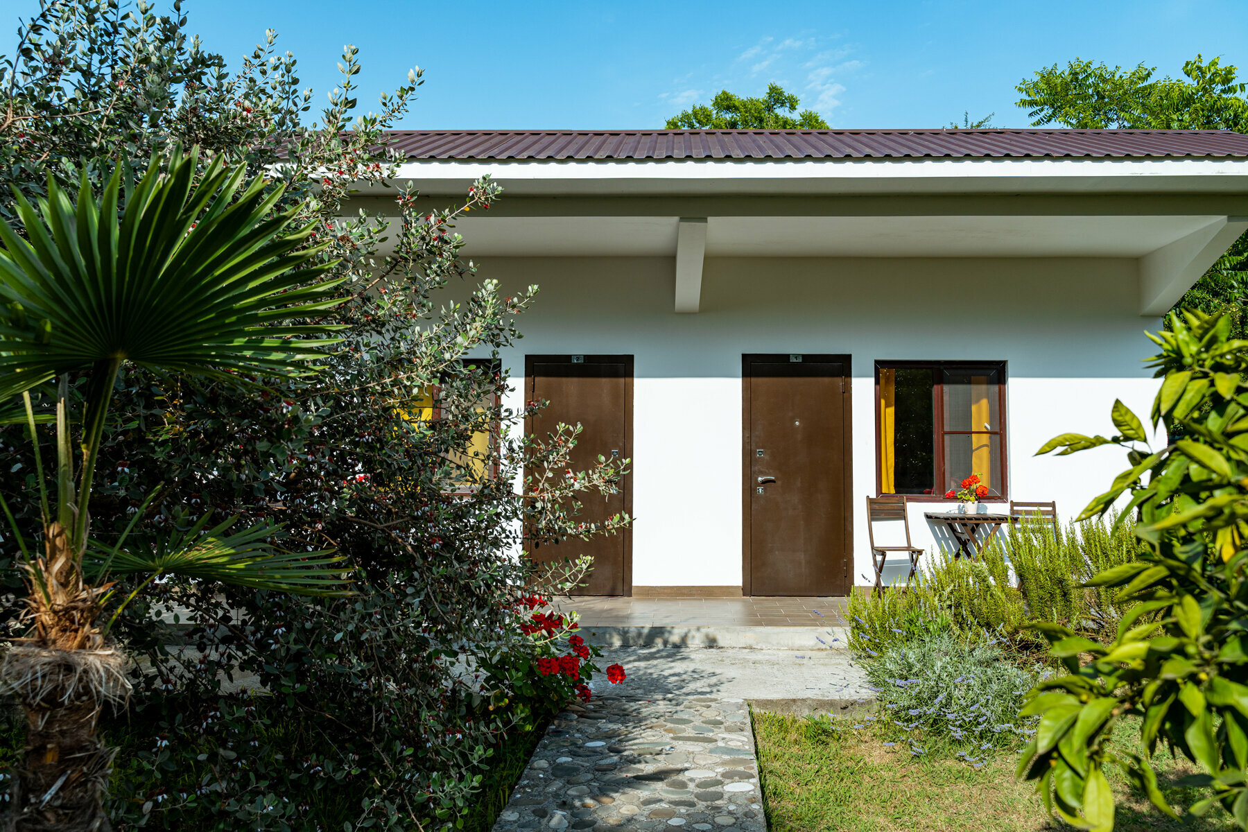 Стандартный номер с 2 односпальными кроватями и диваном