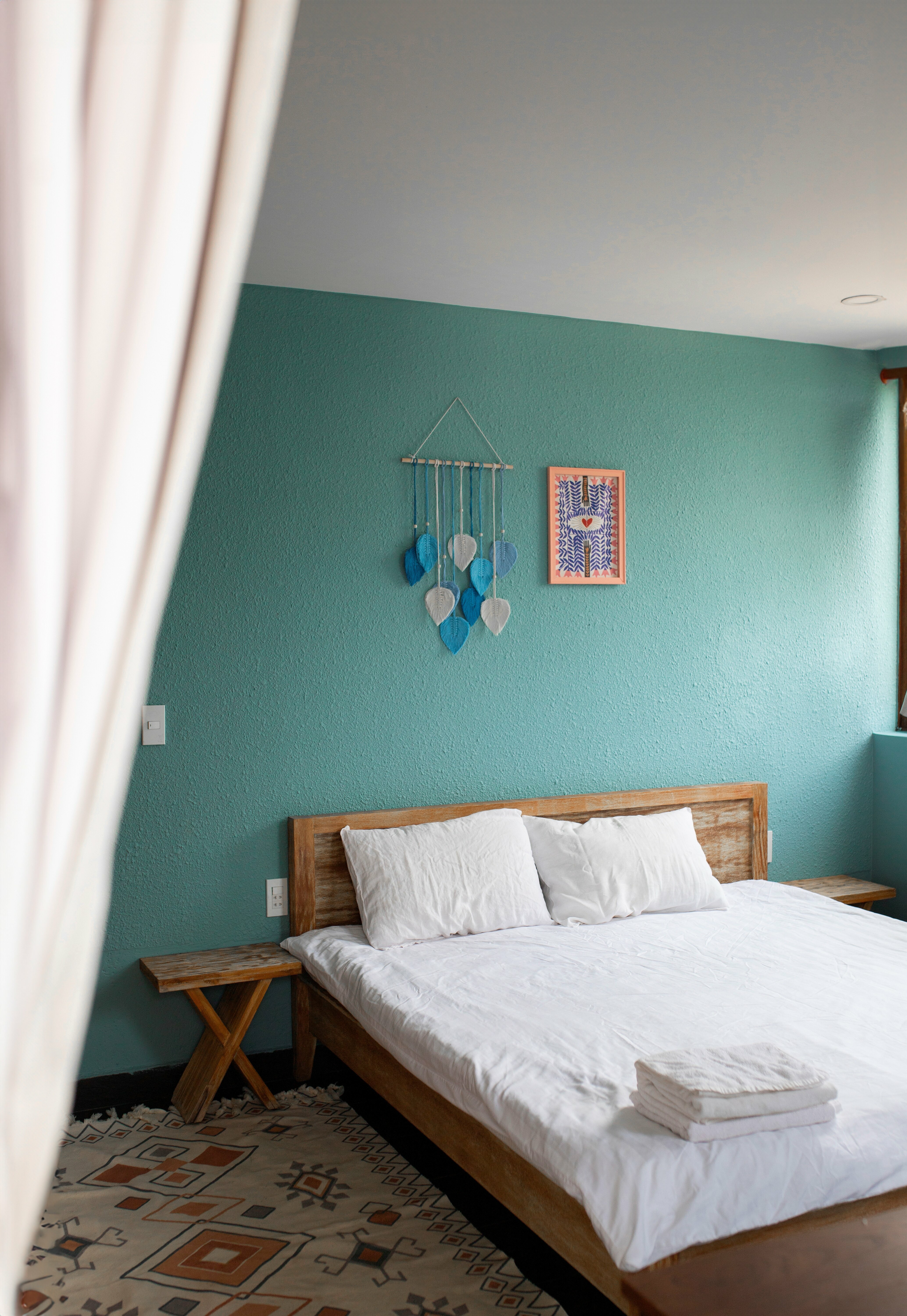 Двухместный номер с 1 кроватью и видом на горы