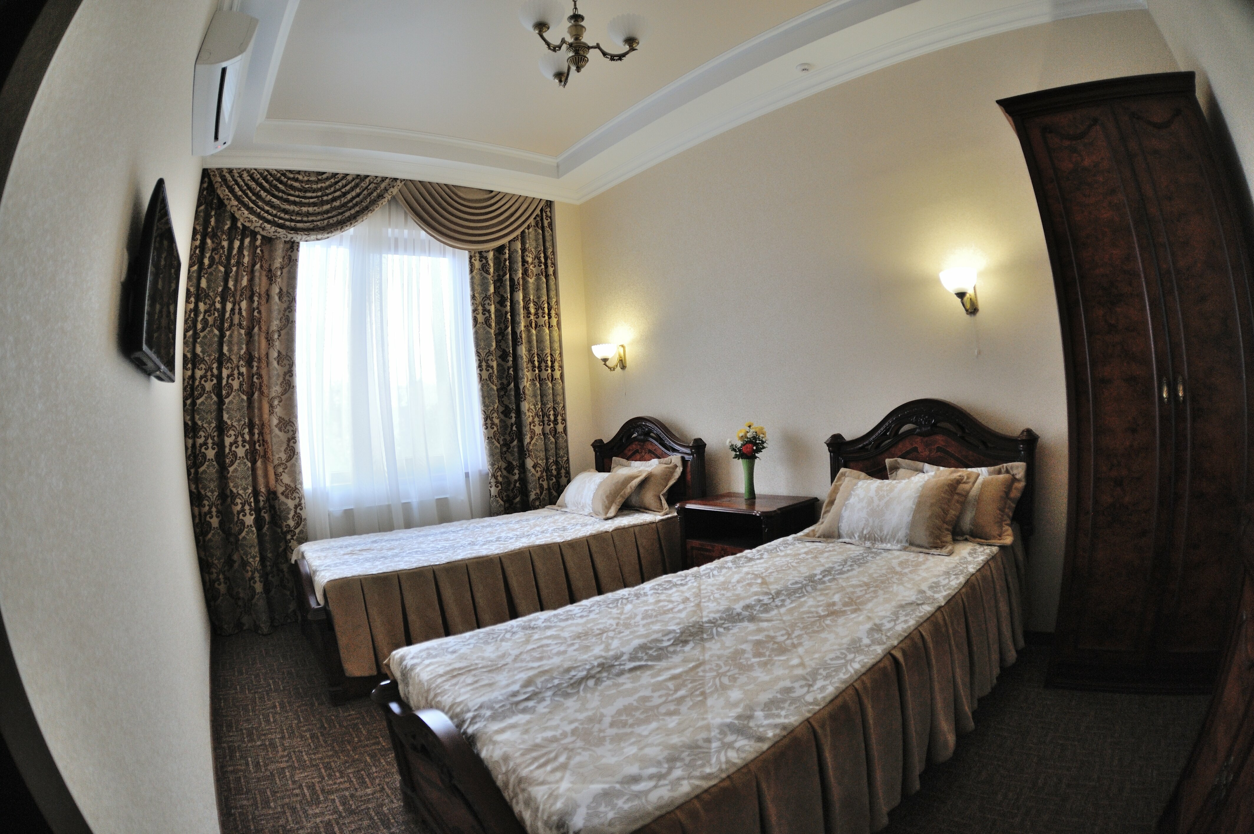 Двухместный номер с 2 отдельными кроватями, вид на город