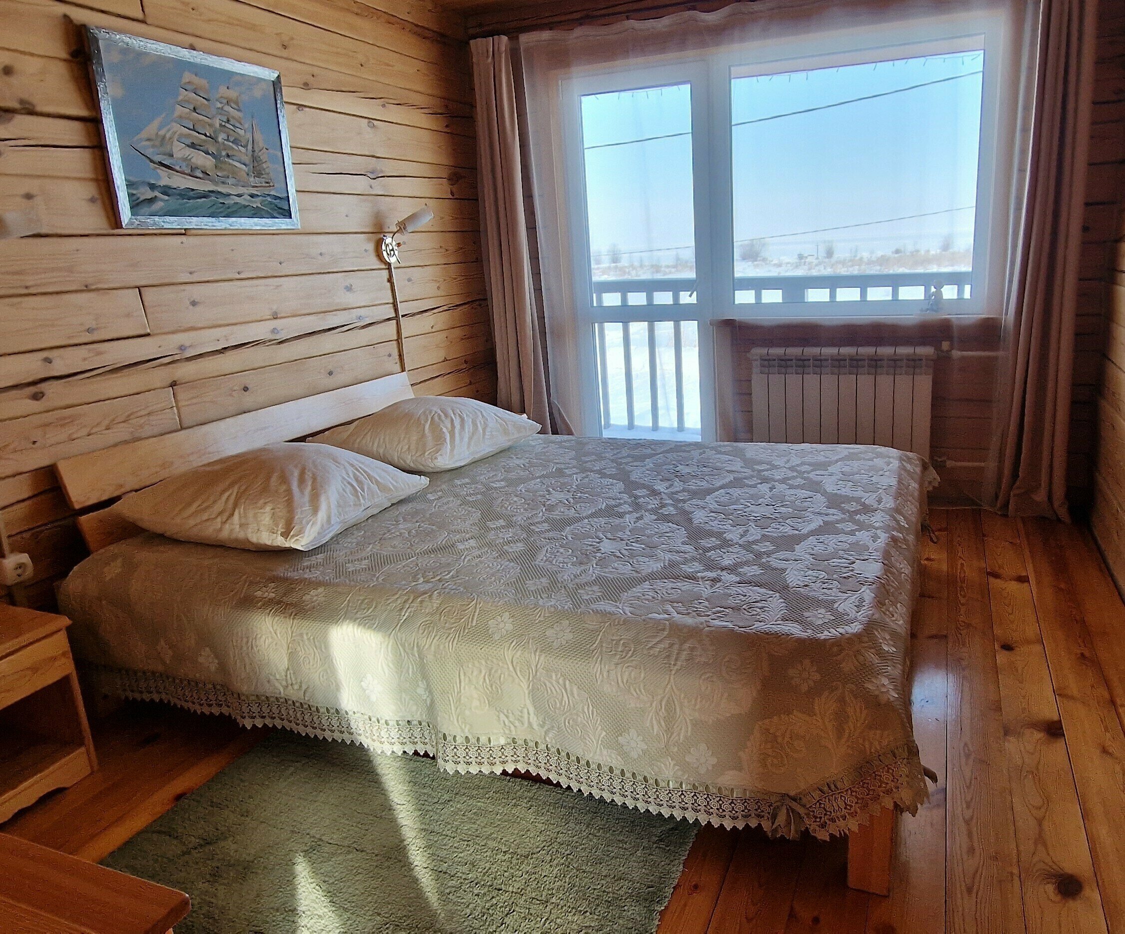 Двухместный номер с 1 кроватью и балконом, вид на море