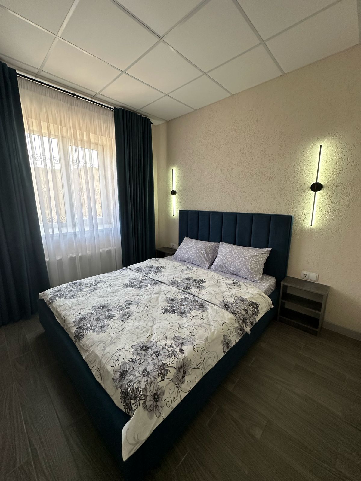 Двухместный номер с 1 кроватью, Душ и туалет общие на 2 номера