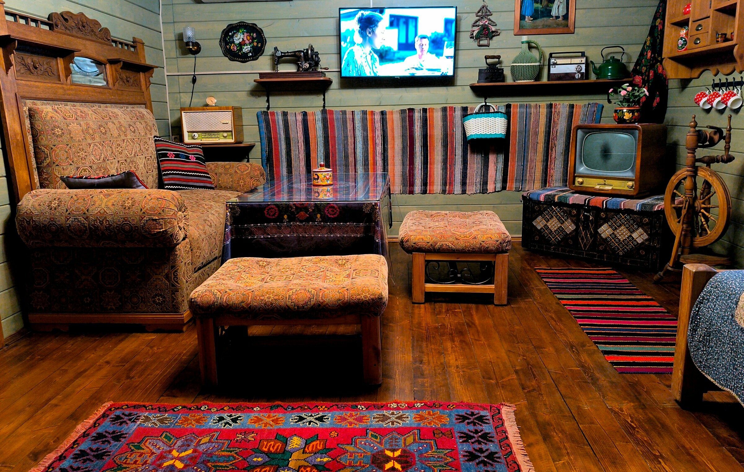 Трехкомнатный Люкс — домик с террасой и видом на территорию